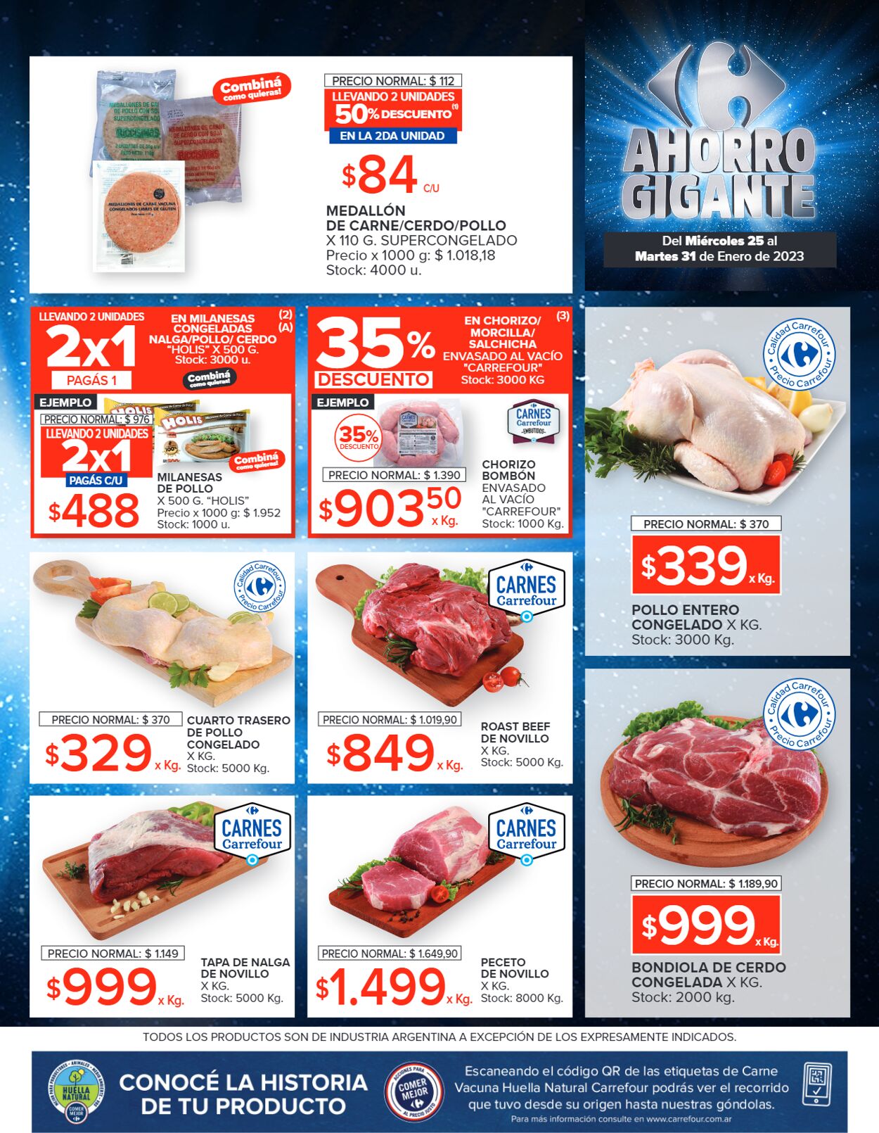 Folleto Carrefour 25.01.2023 - 31.01.2023