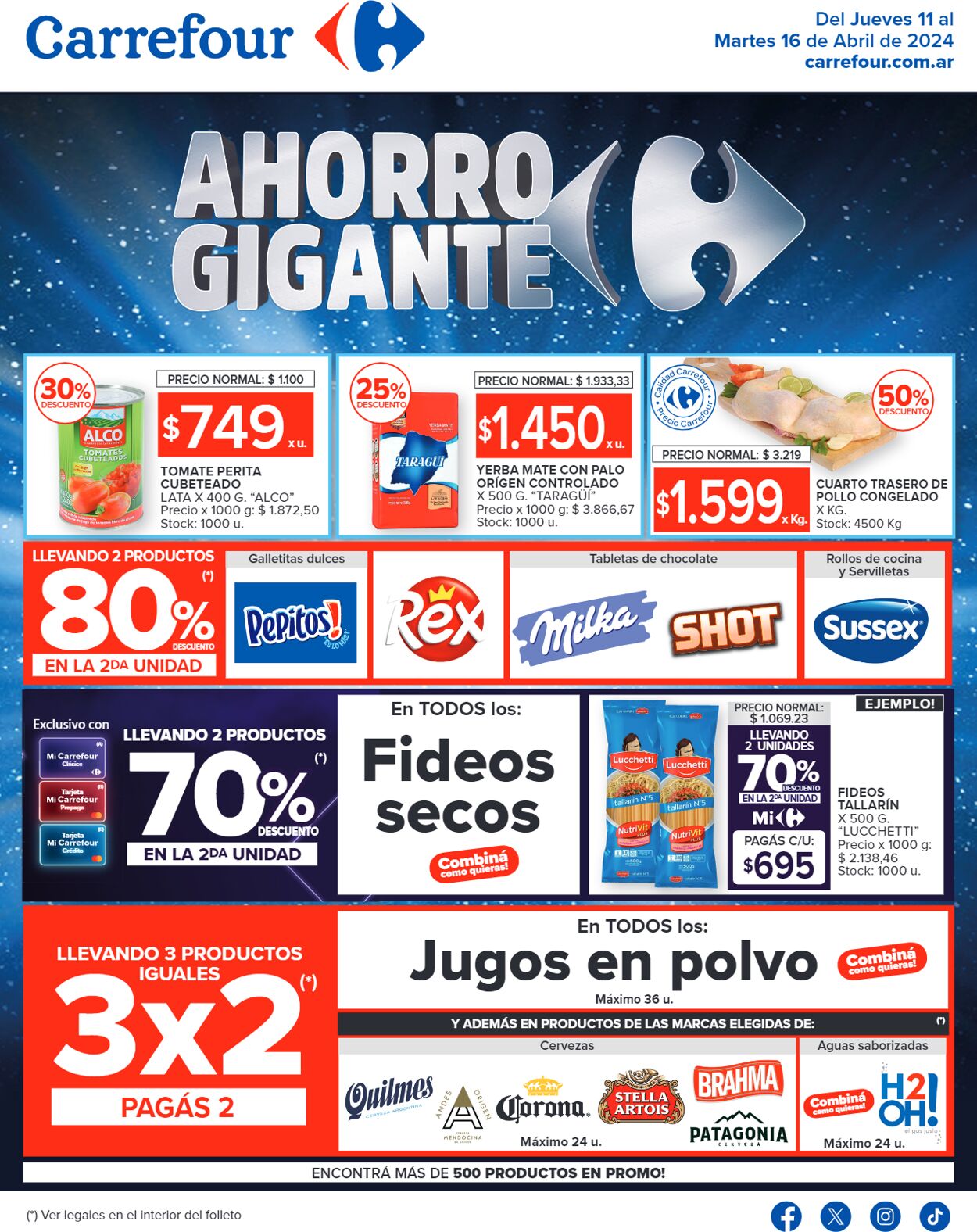 Folleto Carrefour 11.04.2024 - 16.04.2024