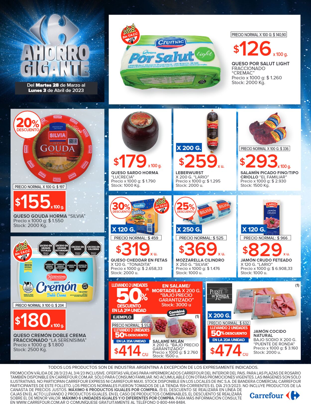 Folleto Carrefour 28.03.2023 - 03.04.2023