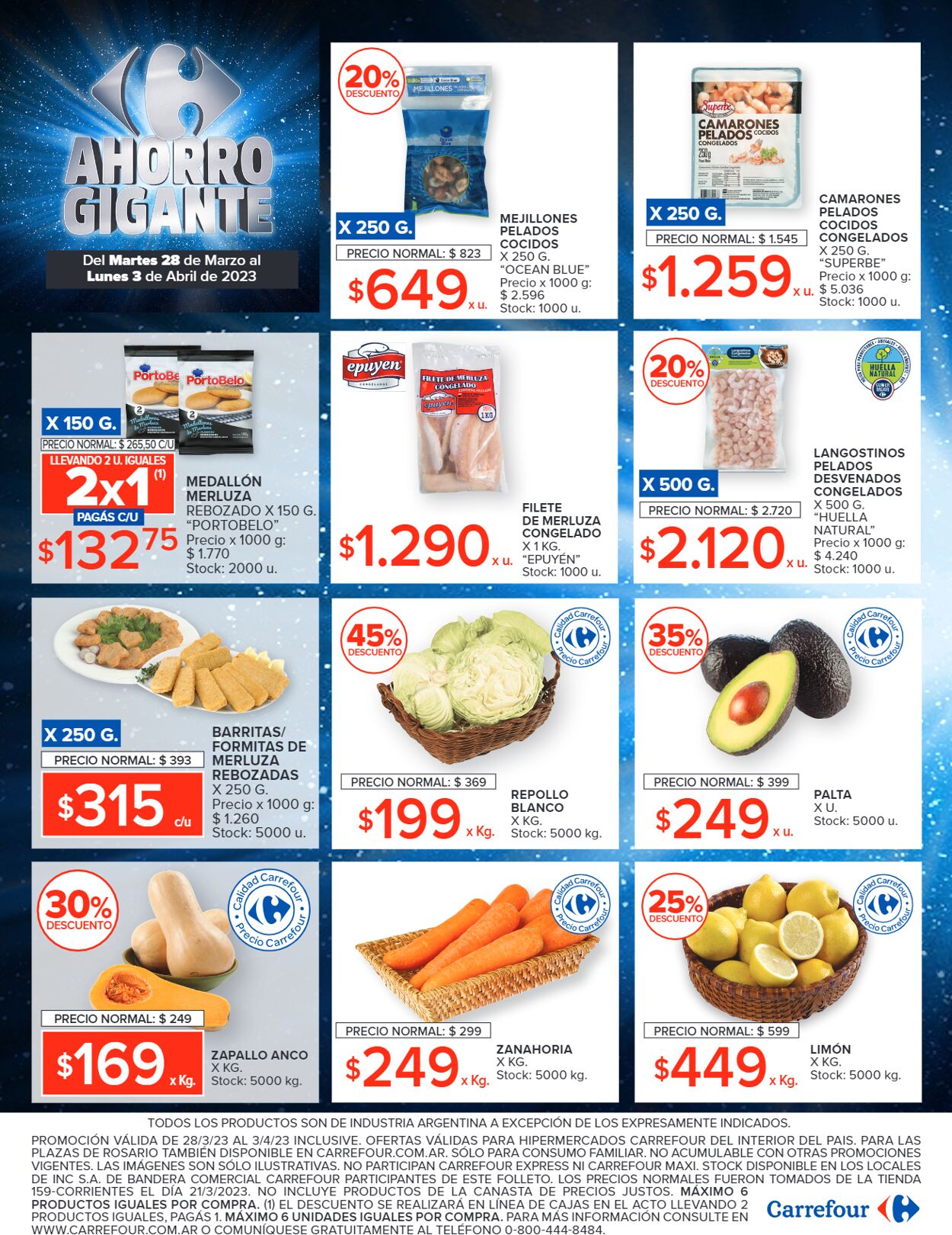 Folleto Carrefour 28.03.2023 - 03.04.2023