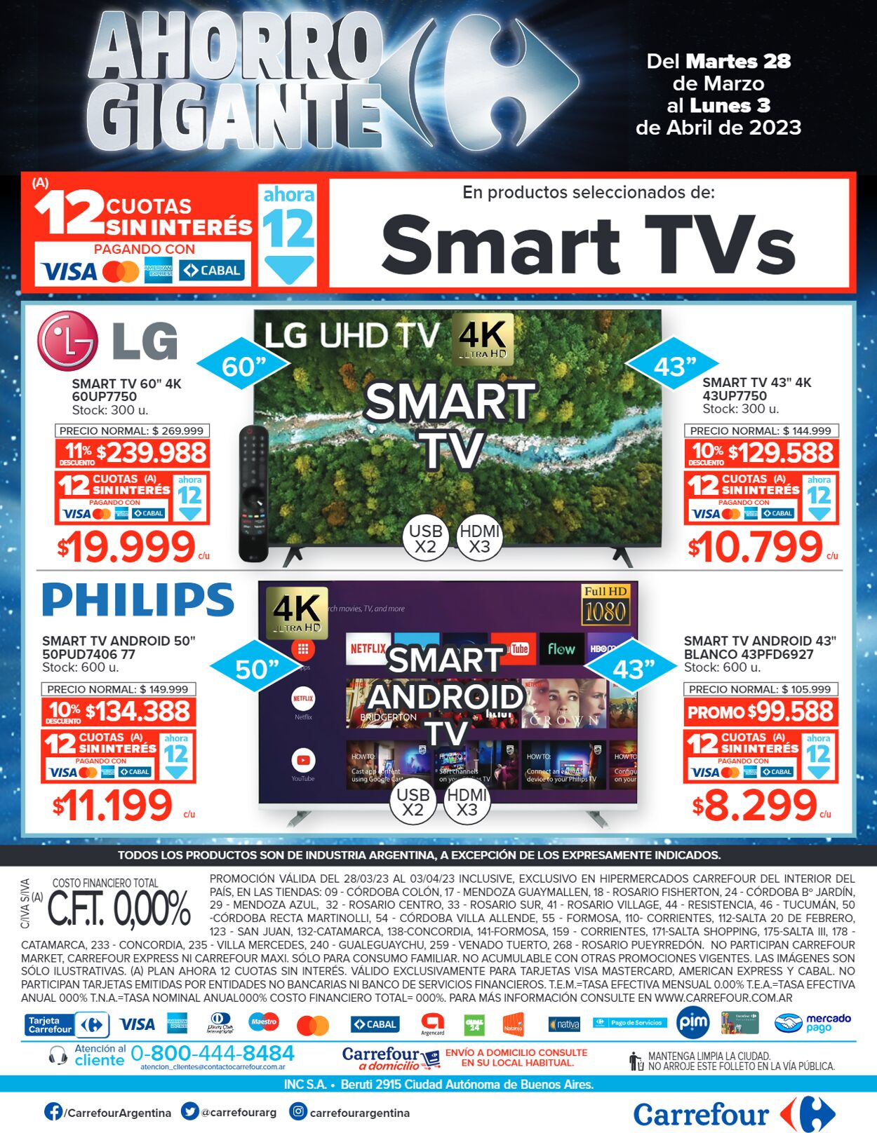 Folleto Carrefour 28.03.2023 - 03.04.2023