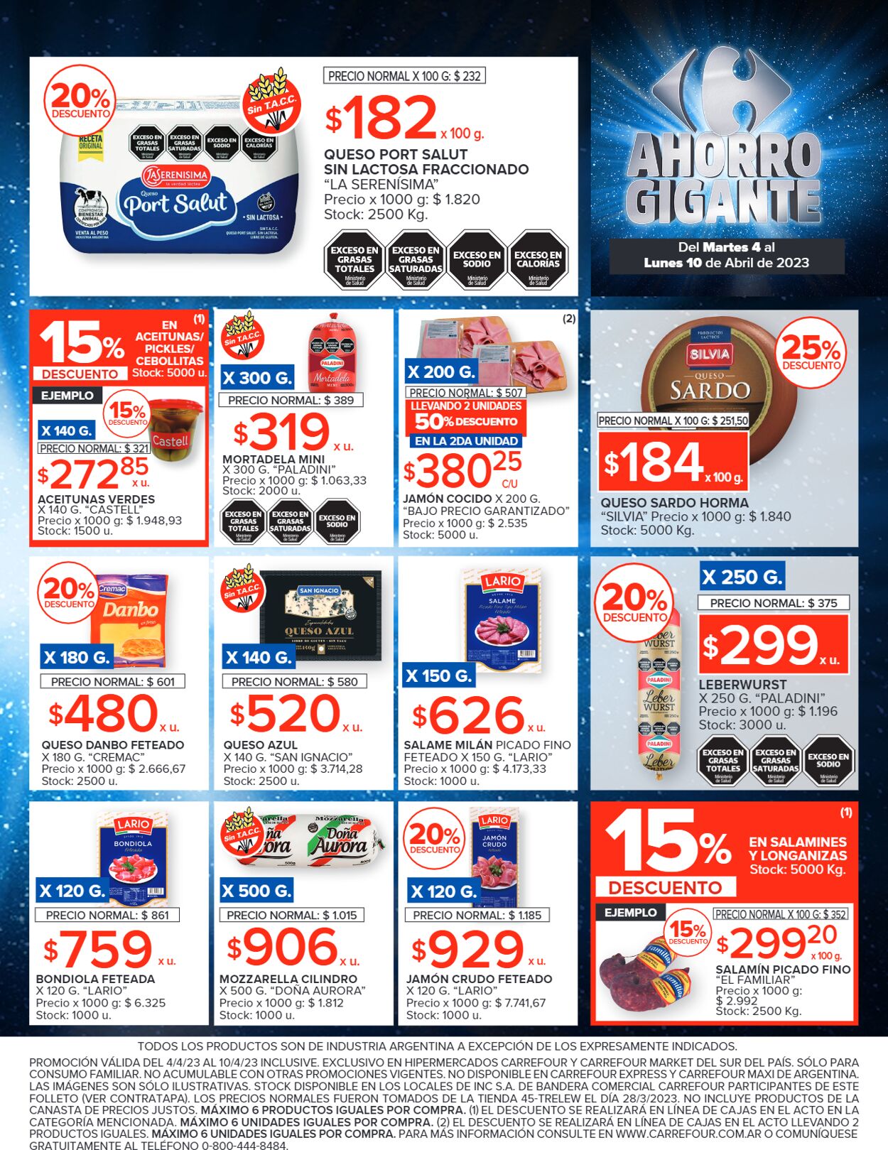 Folleto Carrefour 04.04.2023 - 10.04.2023