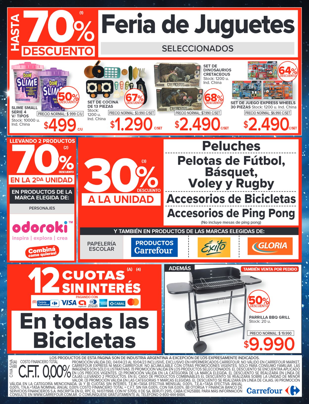 Folleto Carrefour 04.04.2023 - 10.04.2023