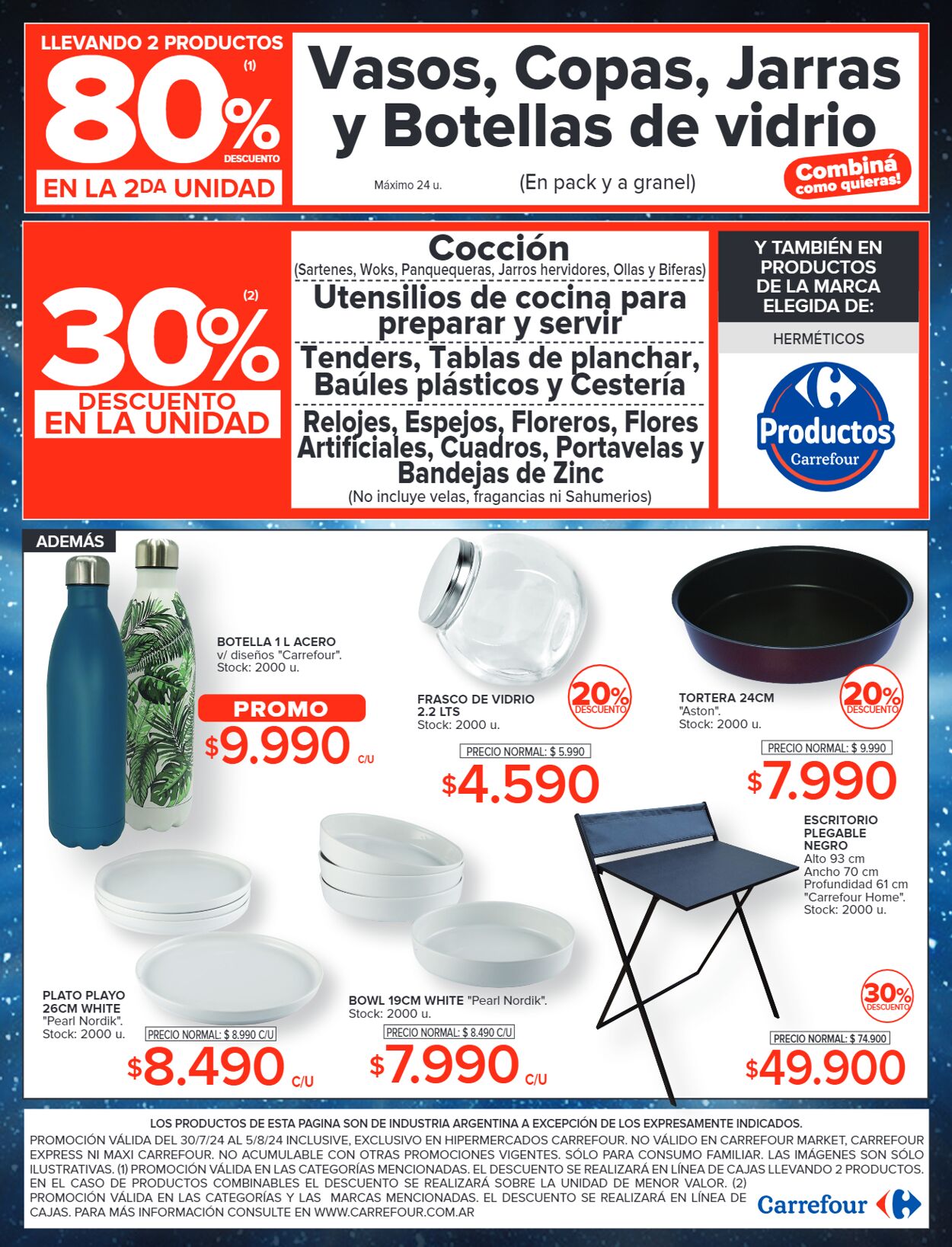 Folleto Carrefour 30.07.2024 - 05.08.2024