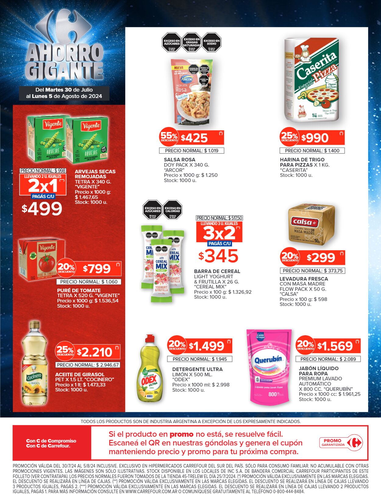 Folleto Carrefour 30.07.2024 - 05.08.2024