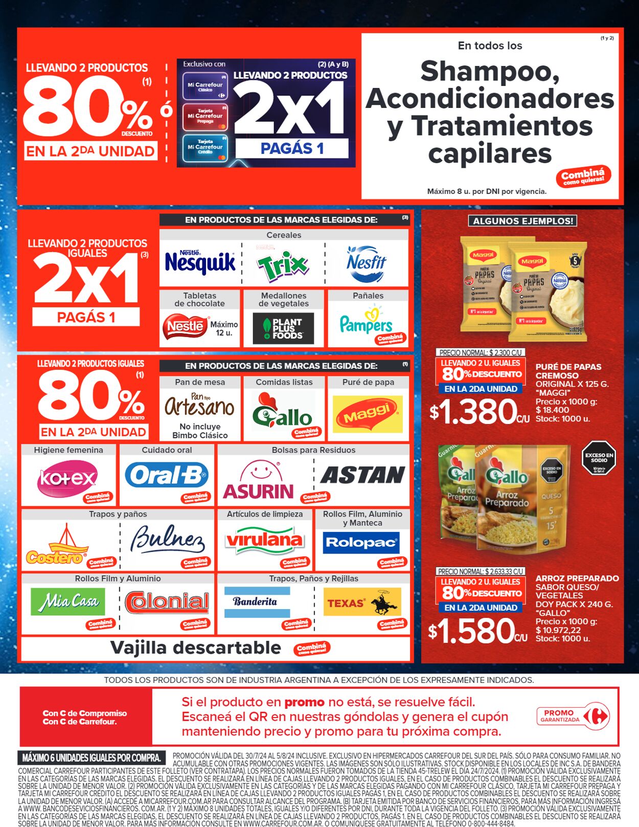 Folleto Carrefour 30.07.2024 - 05.08.2024