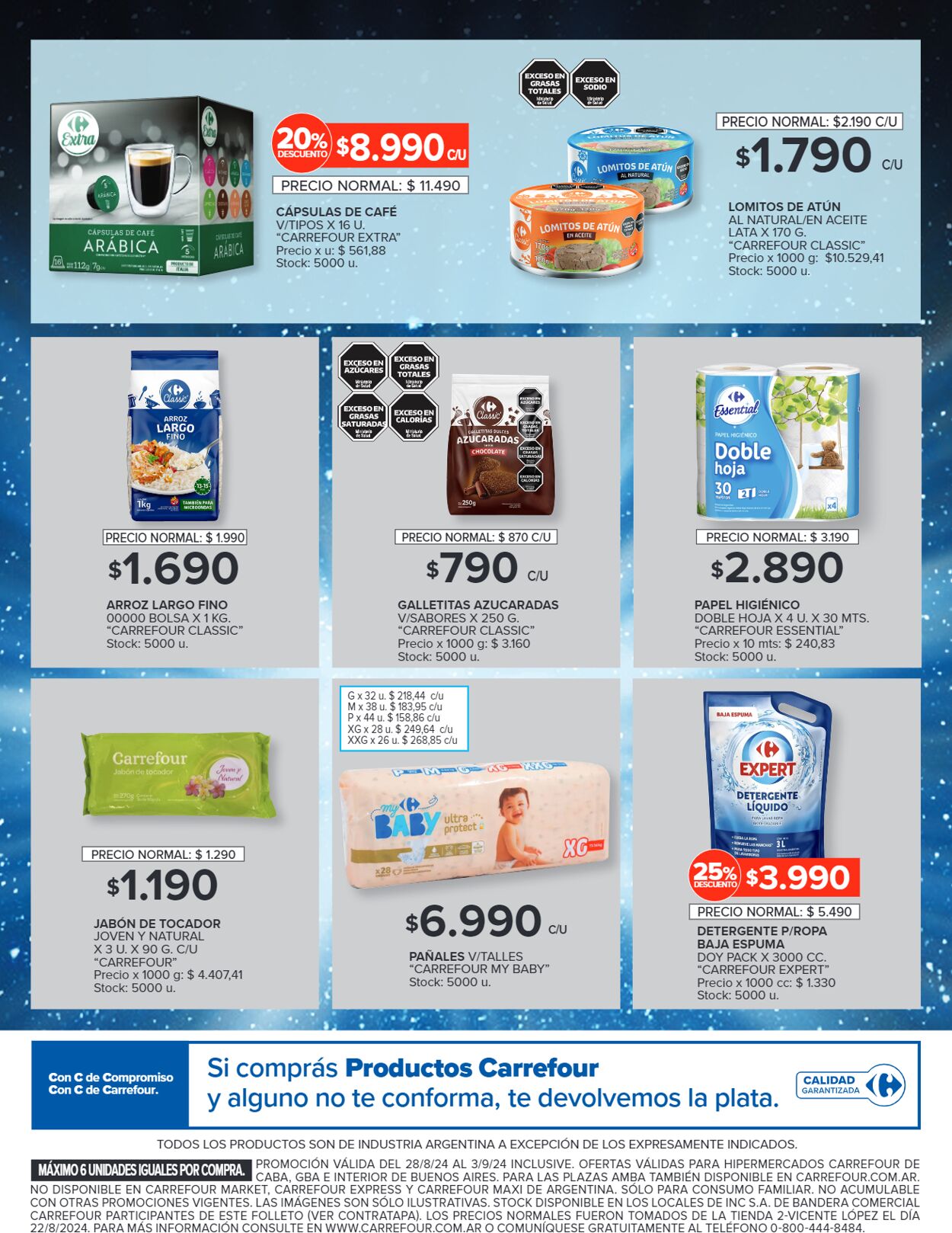 Folleto Carrefour 28.08.2024 - 03.09.2024