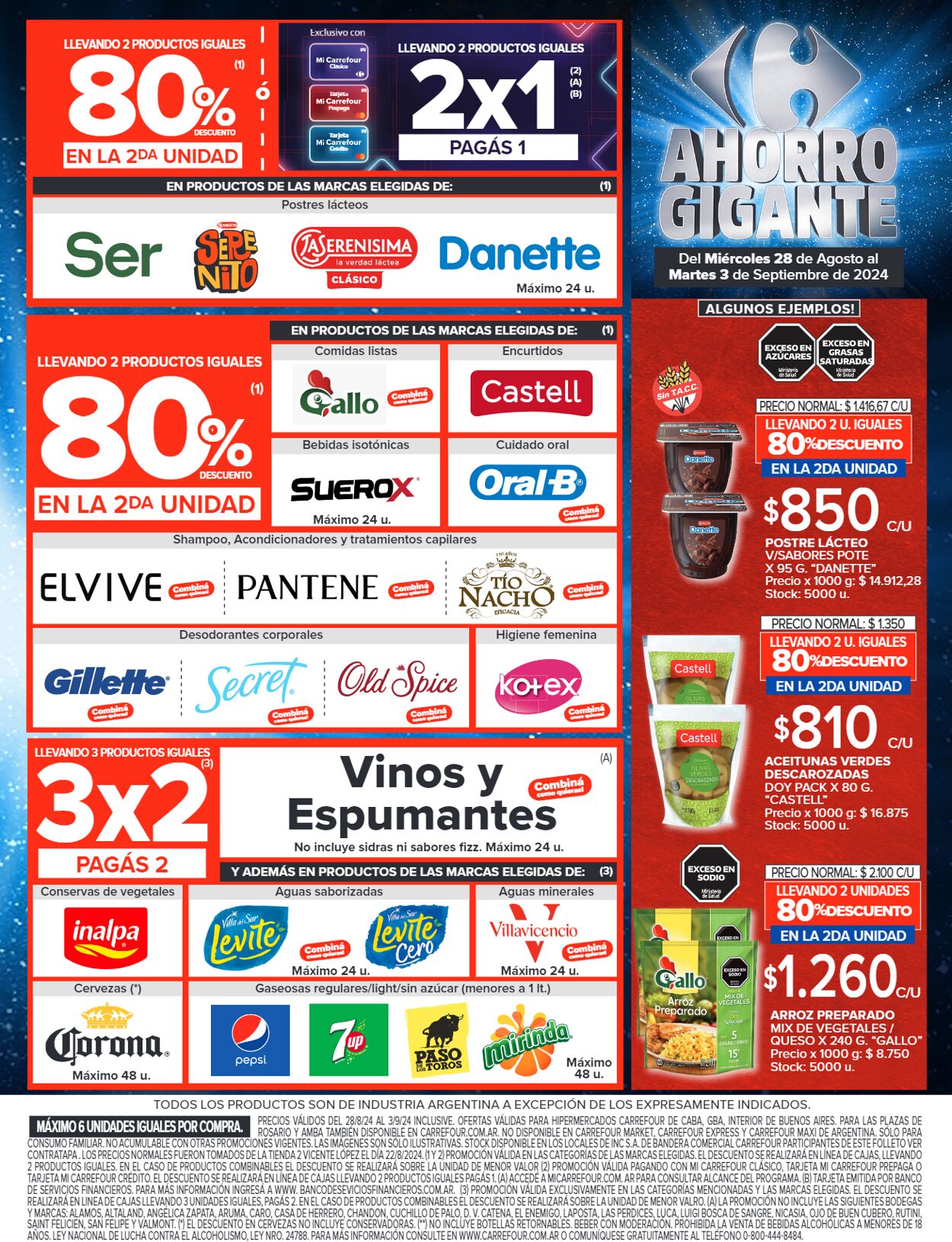 Folleto Carrefour 28.08.2024 - 03.09.2024