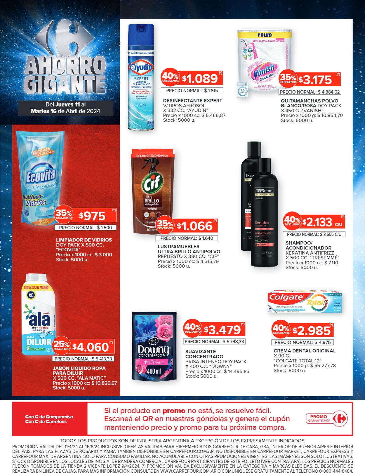 Folleto Carrefour 11.04.2024 - 16.04.2024