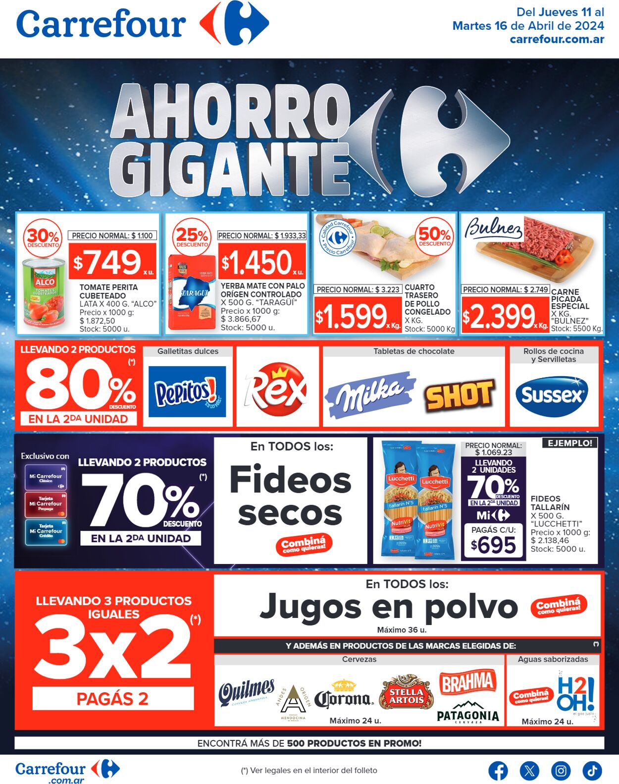 Folleto Carrefour 11.04.2024 - 16.04.2024