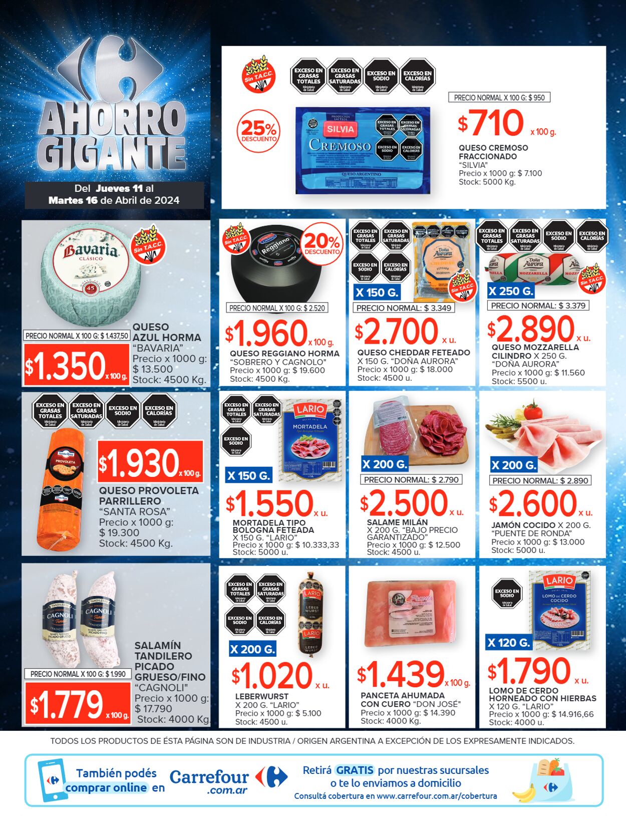 Folleto Carrefour 11.04.2024 - 16.04.2024