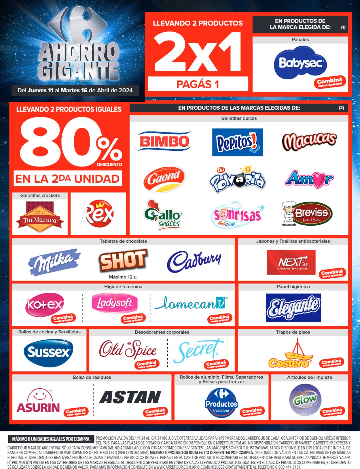 Folleto Carrefour 11.04.2024 - 16.04.2024