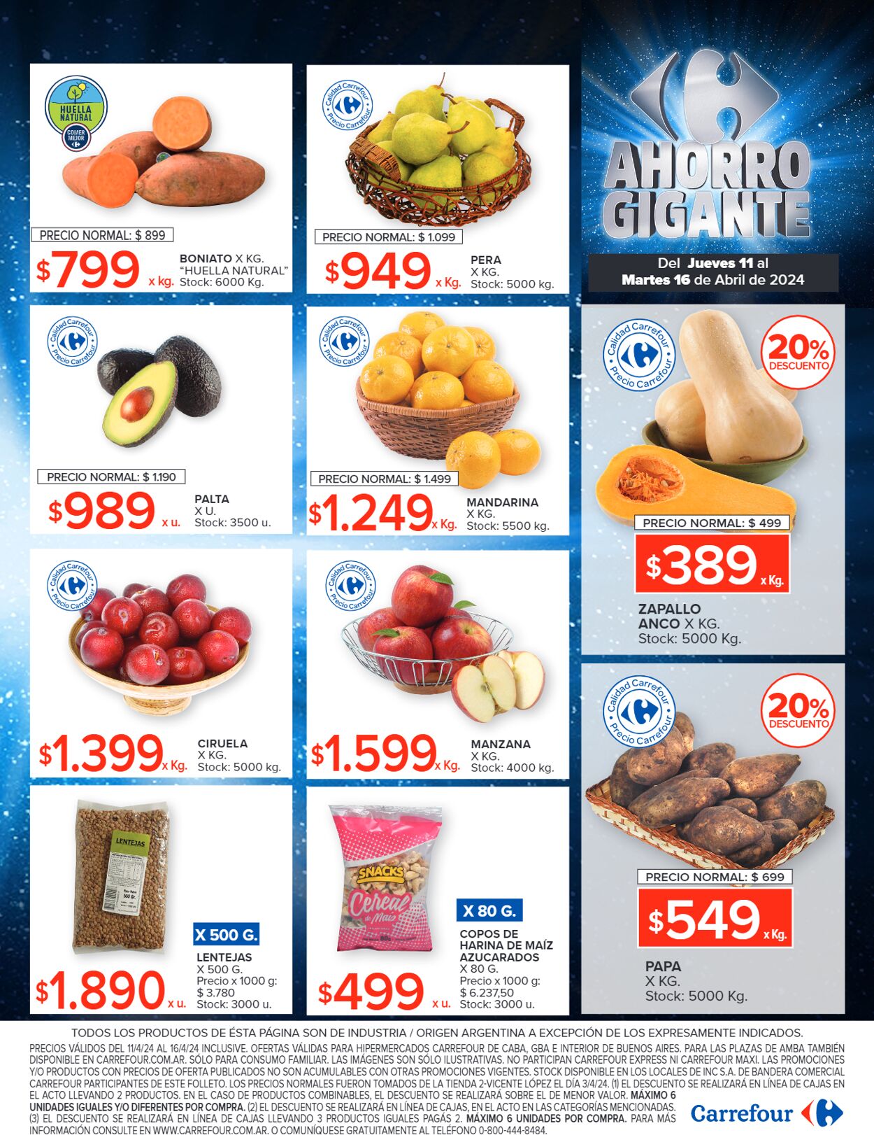Folleto Carrefour 11.04.2024 - 16.04.2024