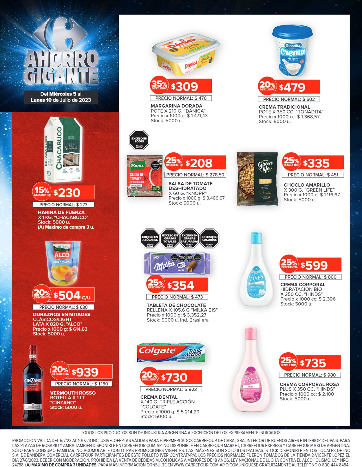 Folleto Carrefour 05.07.2023 - 10.07.2023