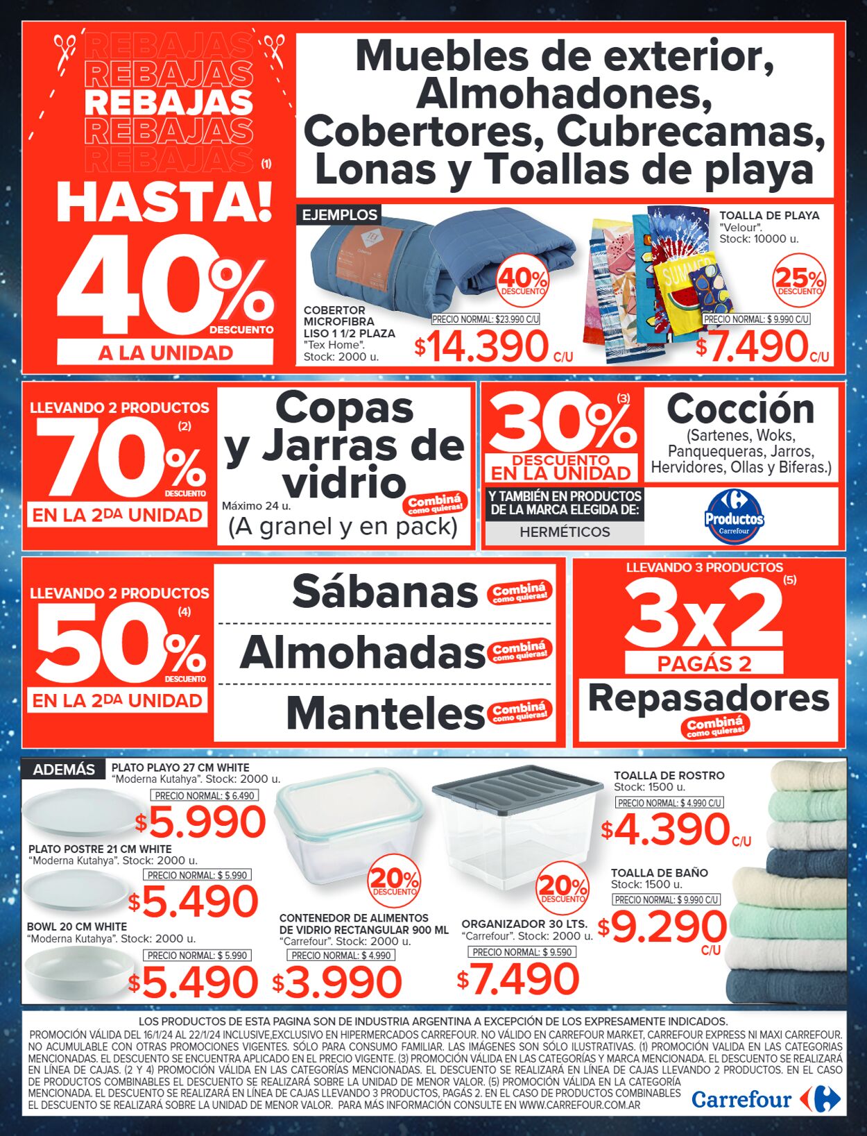 Folleto Carrefour 16.01.2024 - 22.01.2024