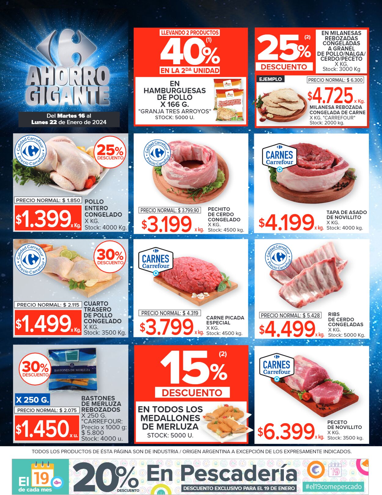 Folleto Carrefour 16.01.2024 - 22.01.2024