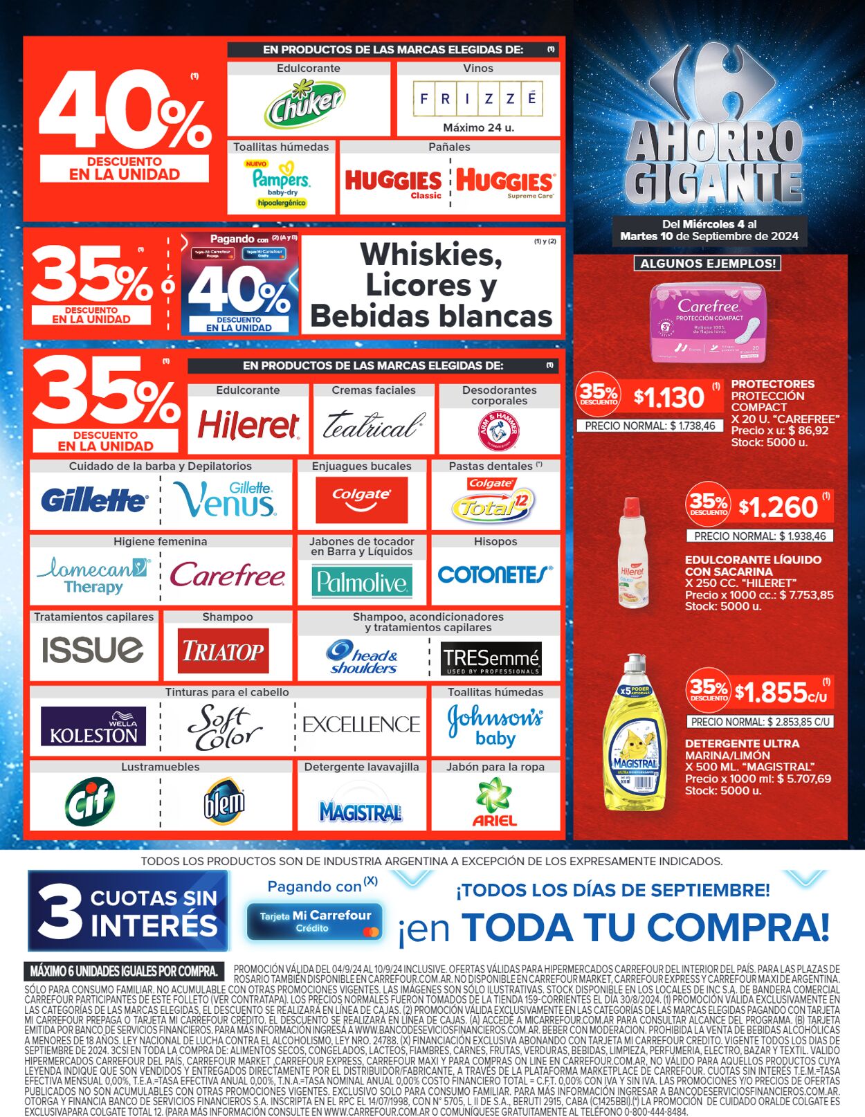 Folleto Carrefour 04.09.2024 - 10.09.2024