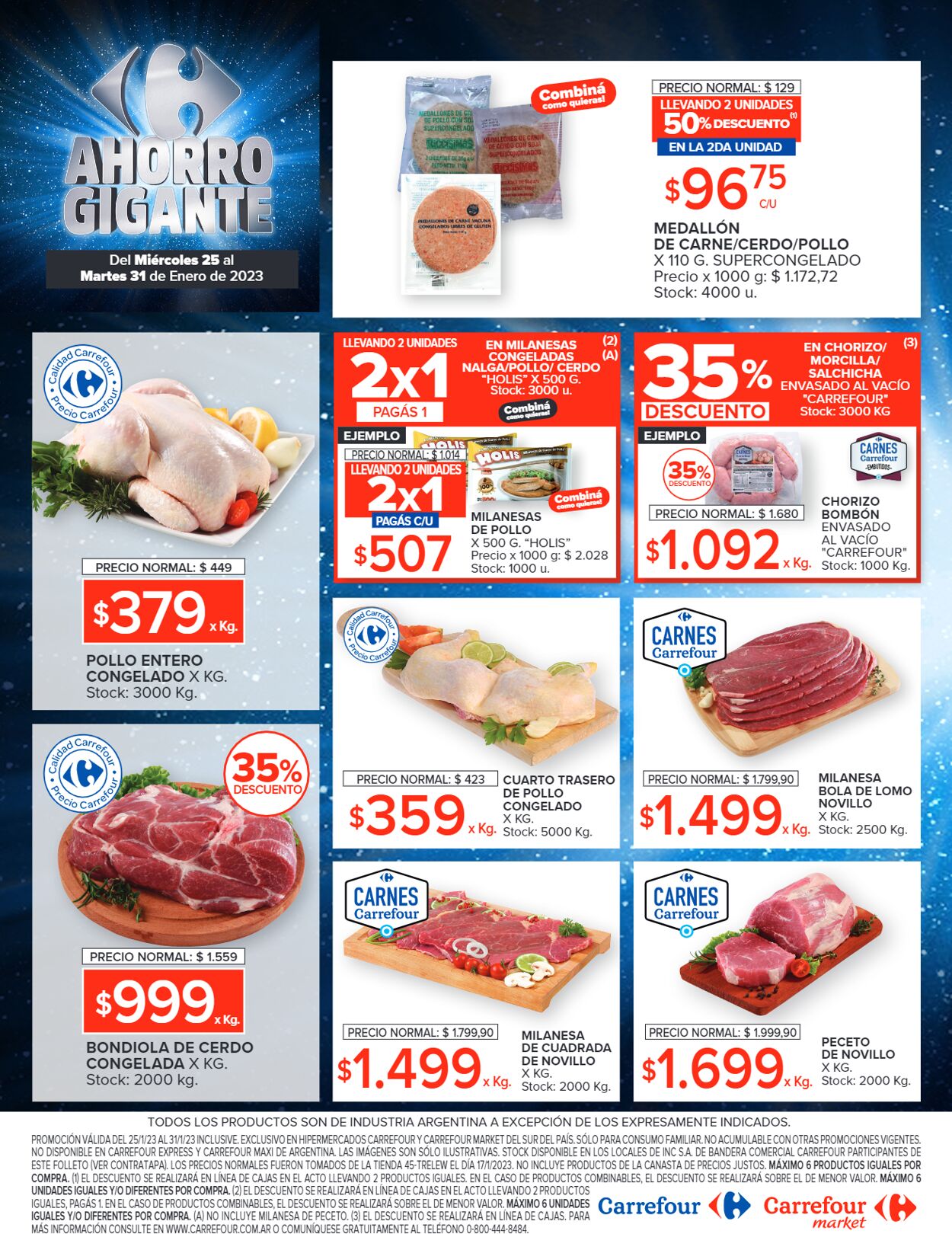 Folleto Carrefour 25.01.2023 - 31.01.2023