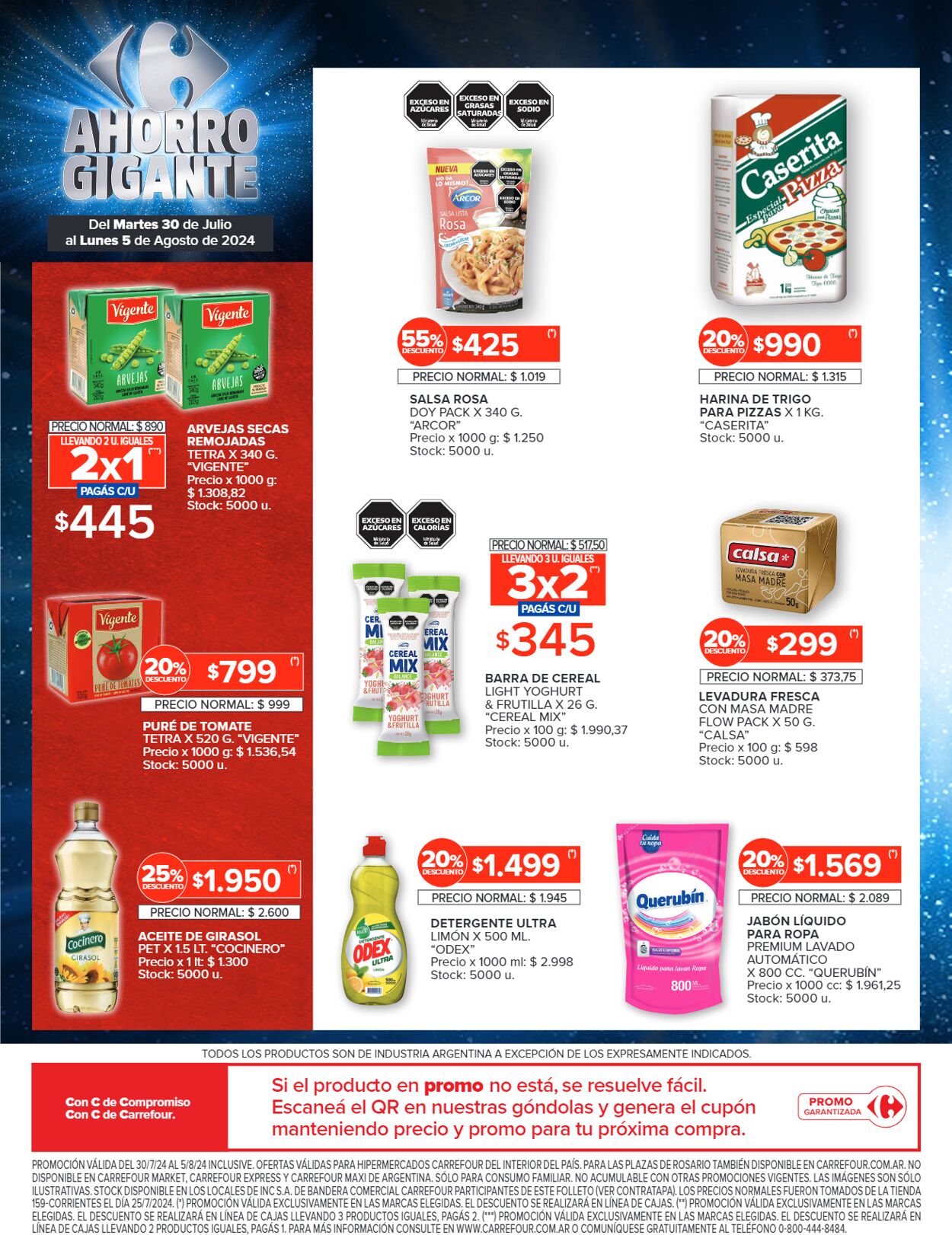 Folleto Carrefour 30.07.2024 - 05.08.2024