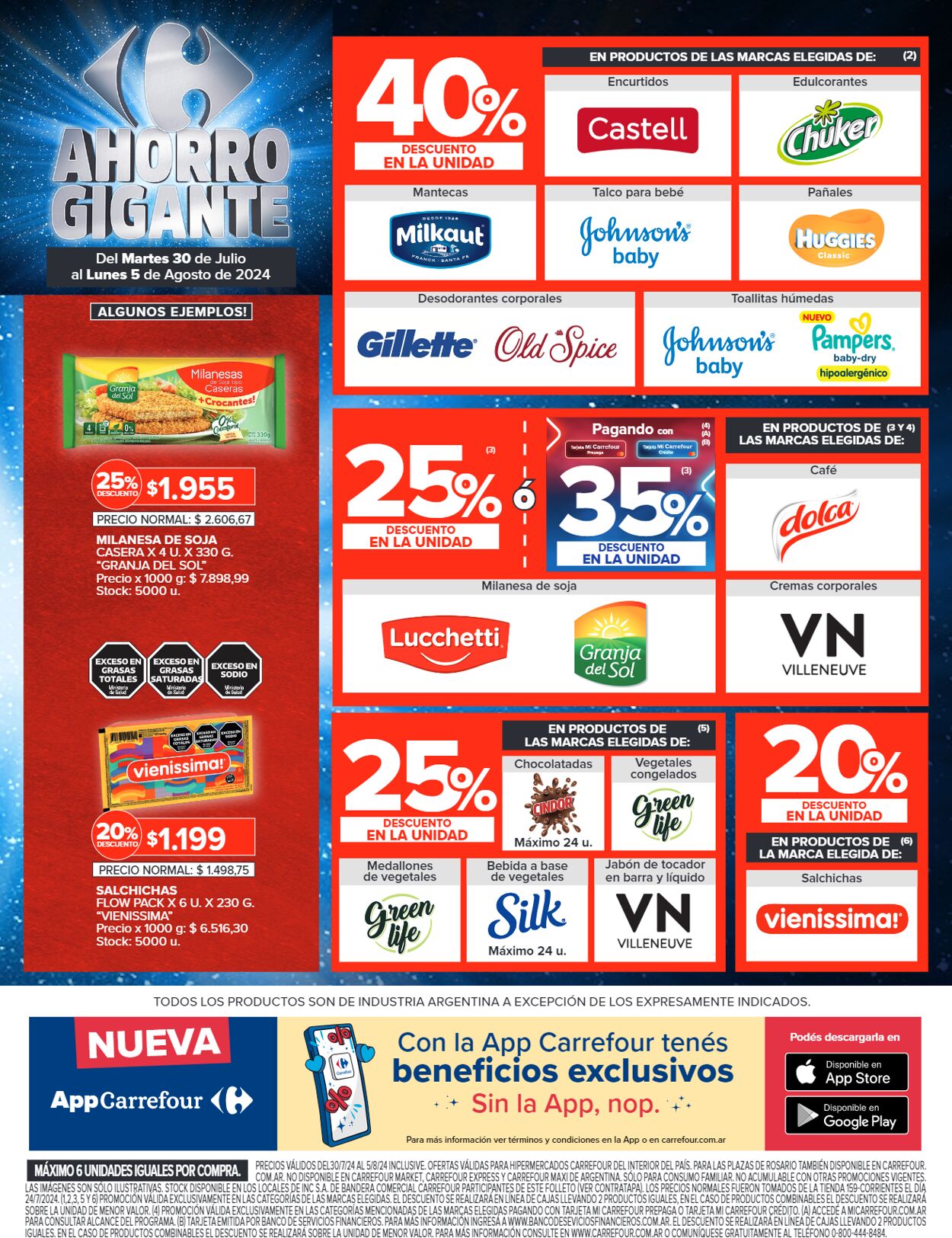 Folleto Carrefour 30.07.2024 - 05.08.2024