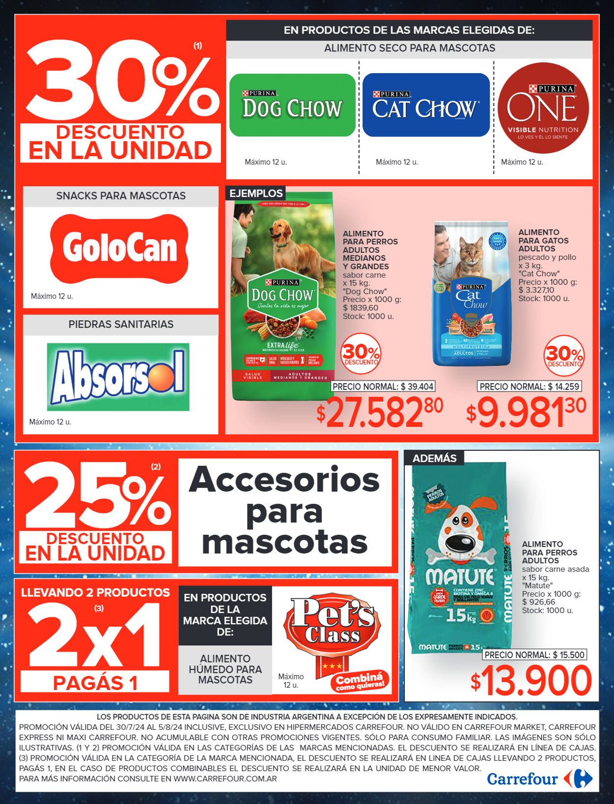 Folleto Carrefour 30.07.2024 - 05.08.2024