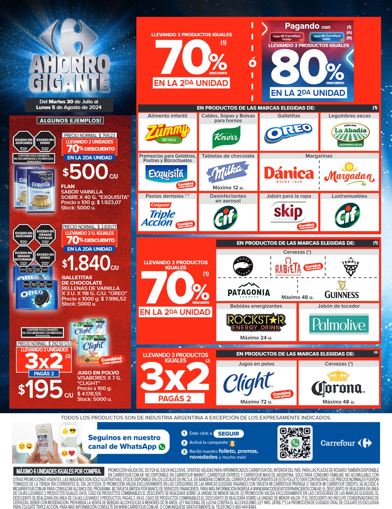 Folleto Carrefour 30.07.2024 - 05.08.2024