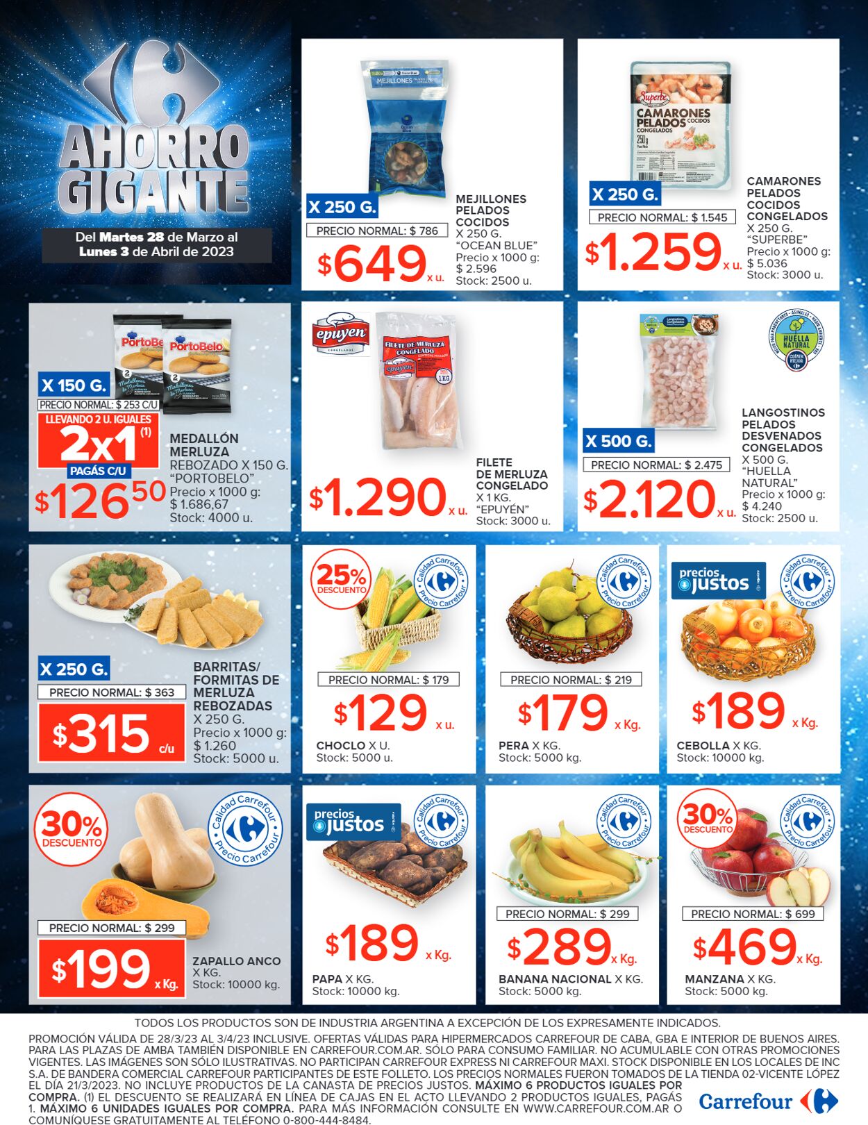 Folleto Carrefour 28.03.2023 - 03.04.2023