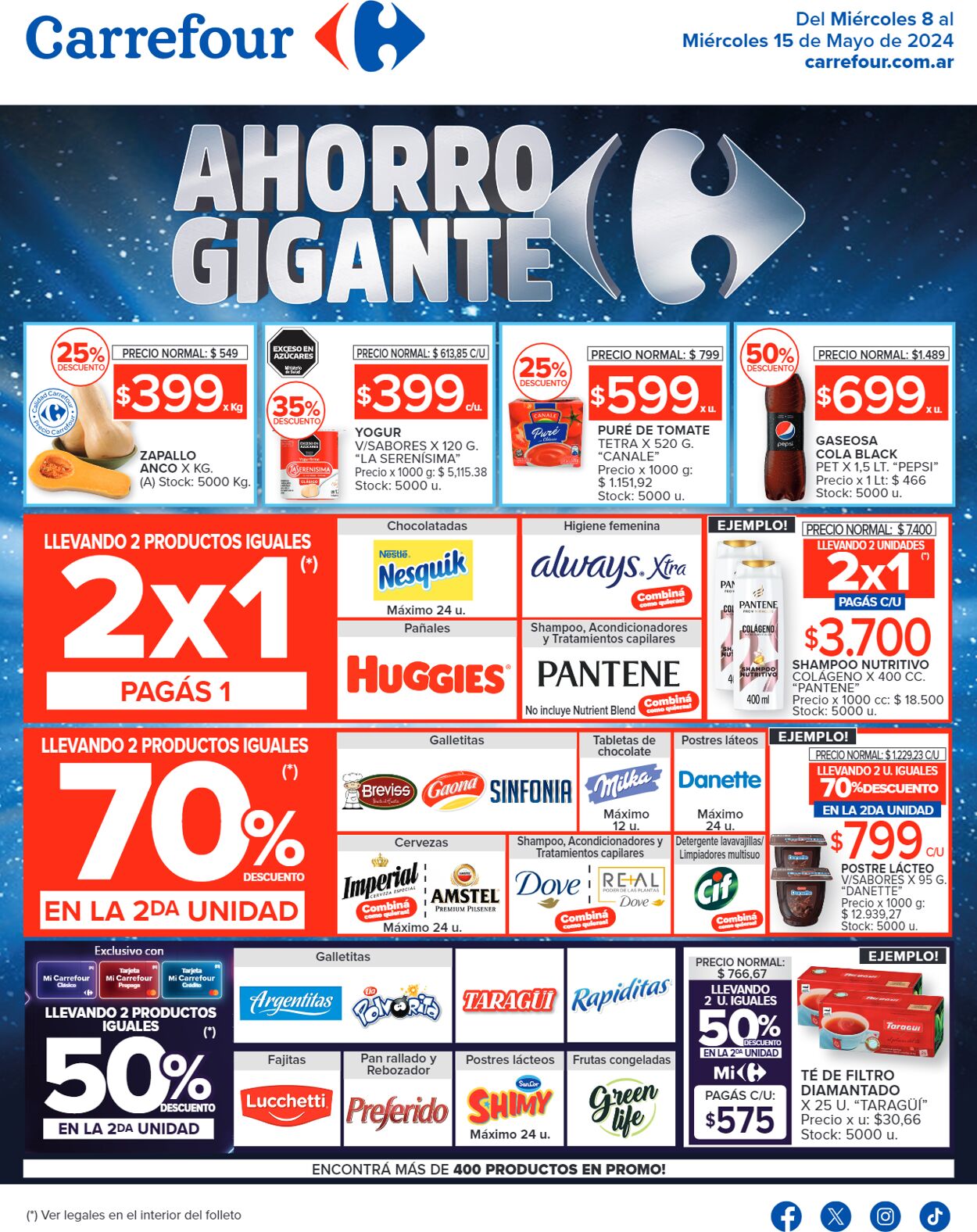 Folleto Carrefour 08.05.2024 - 15.05.2024