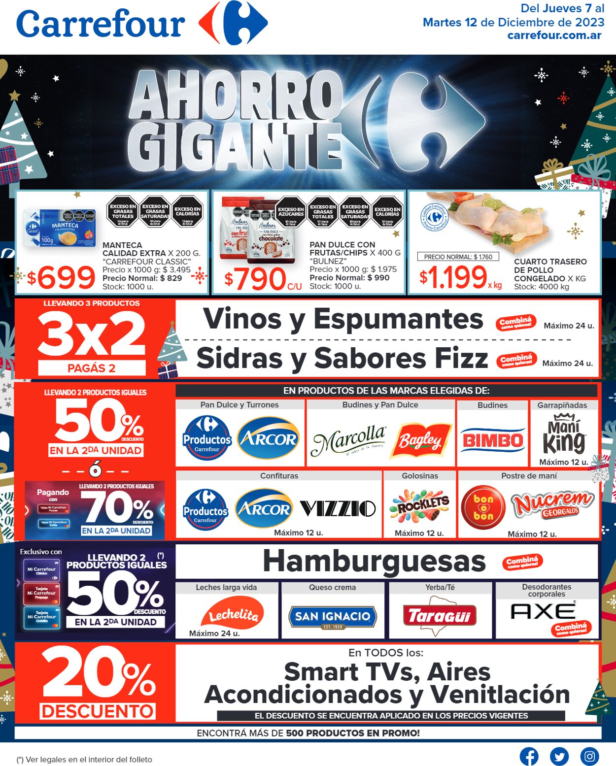 Folleto Carrefour 07.12.2023 - 12.12.2023