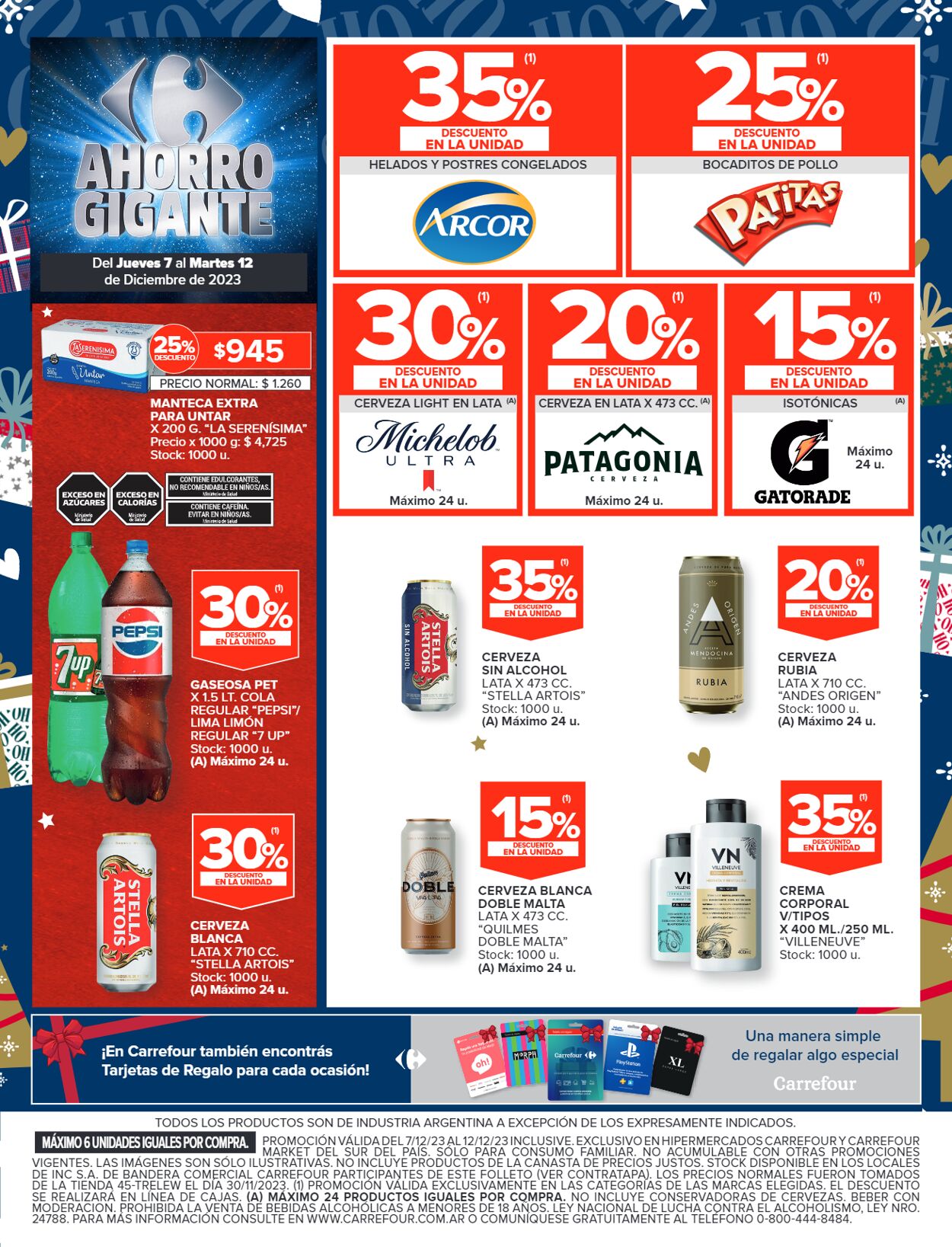 Folleto Carrefour 07.12.2023 - 12.12.2023