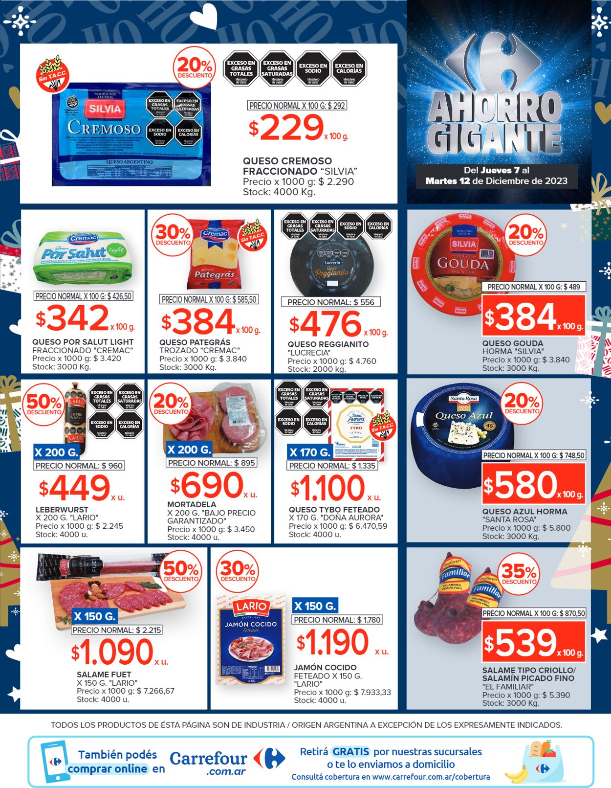 Folleto Carrefour 07.12.2023 - 12.12.2023