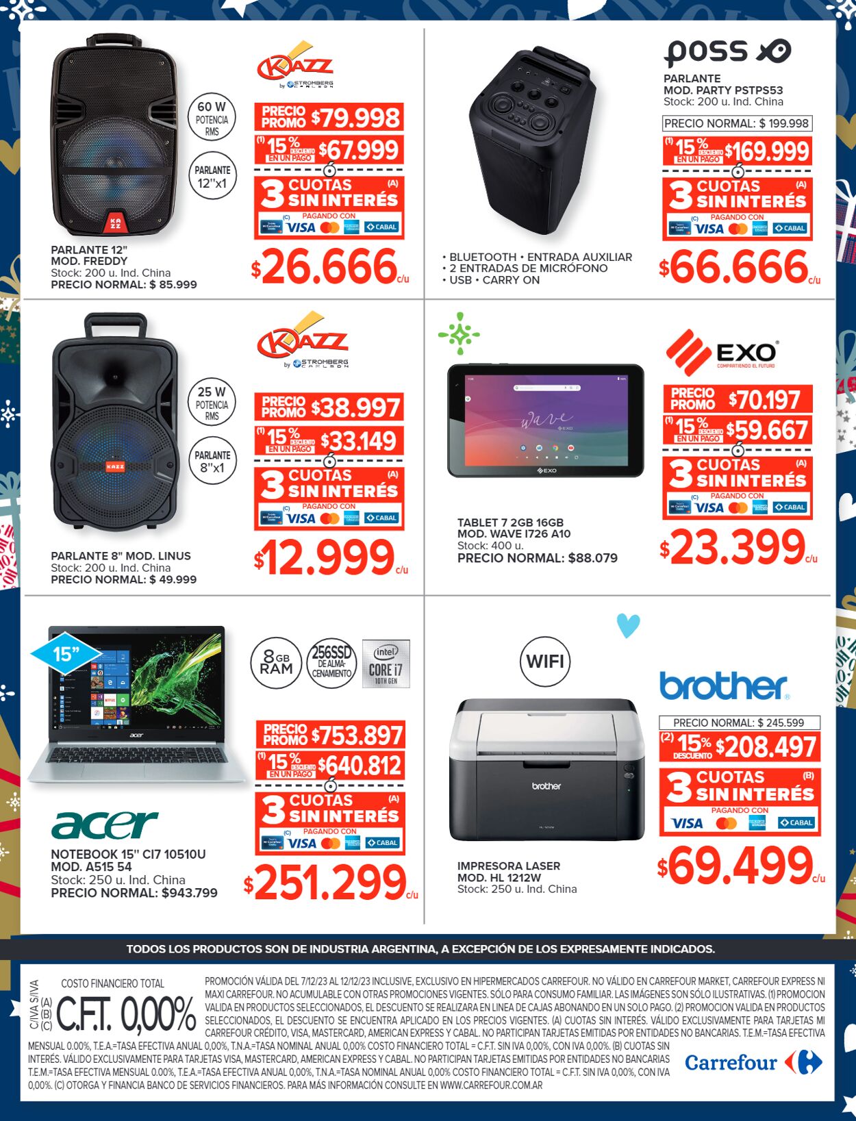 Folleto Carrefour 07.12.2023 - 12.12.2023