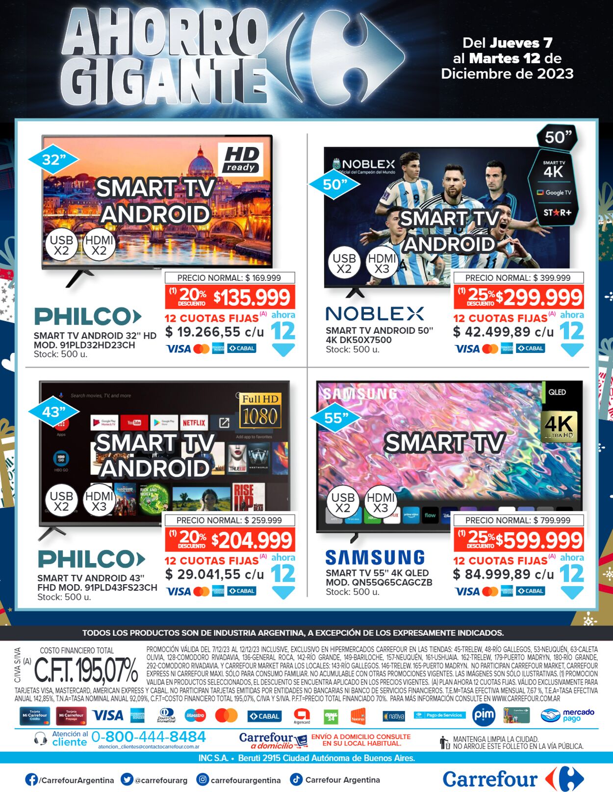 Folleto Carrefour 07.12.2023 - 12.12.2023