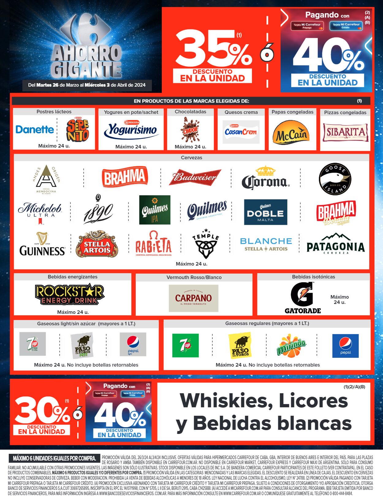 Folleto Carrefour 26.03.2024 - 03.04.2024