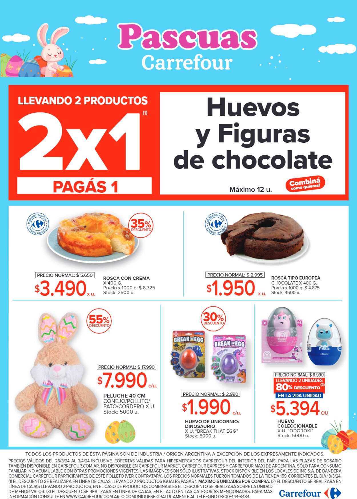 Folleto Carrefour 26.03.2024 - 03.04.2024