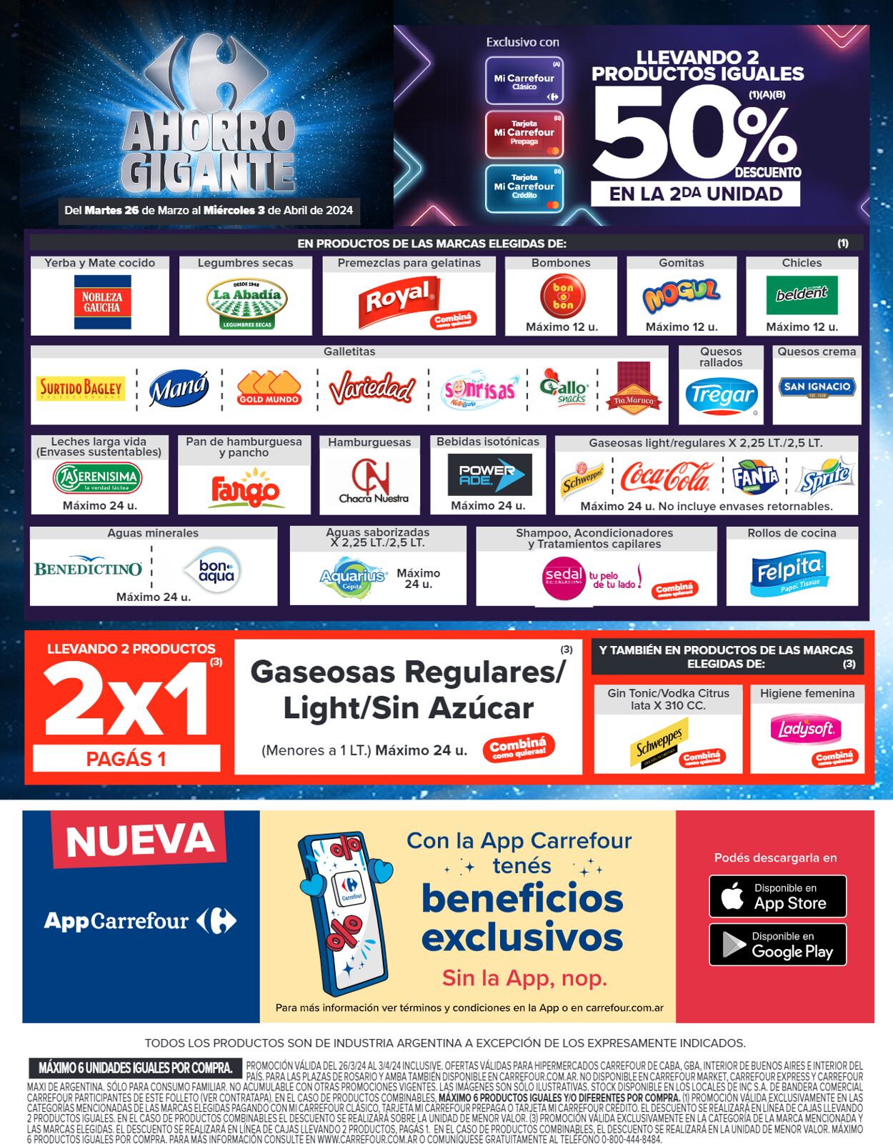 Folleto Carrefour 26.03.2024 - 03.04.2024