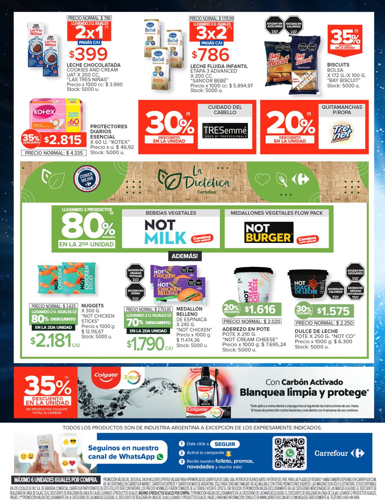 Folleto Carrefour 26.03.2024 - 03.04.2024