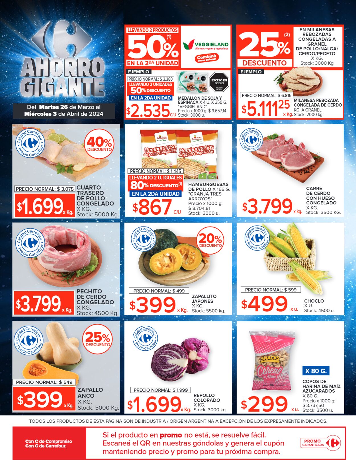 Folleto Carrefour 26.03.2024 - 03.04.2024