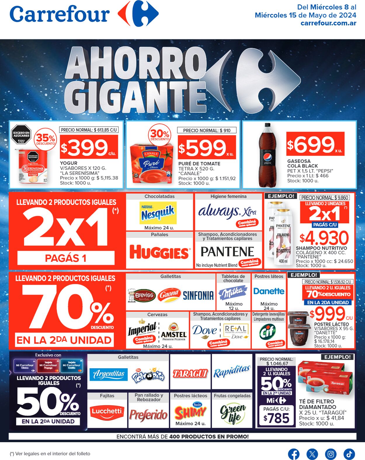 Folleto Carrefour 08.05.2024 - 15.05.2024