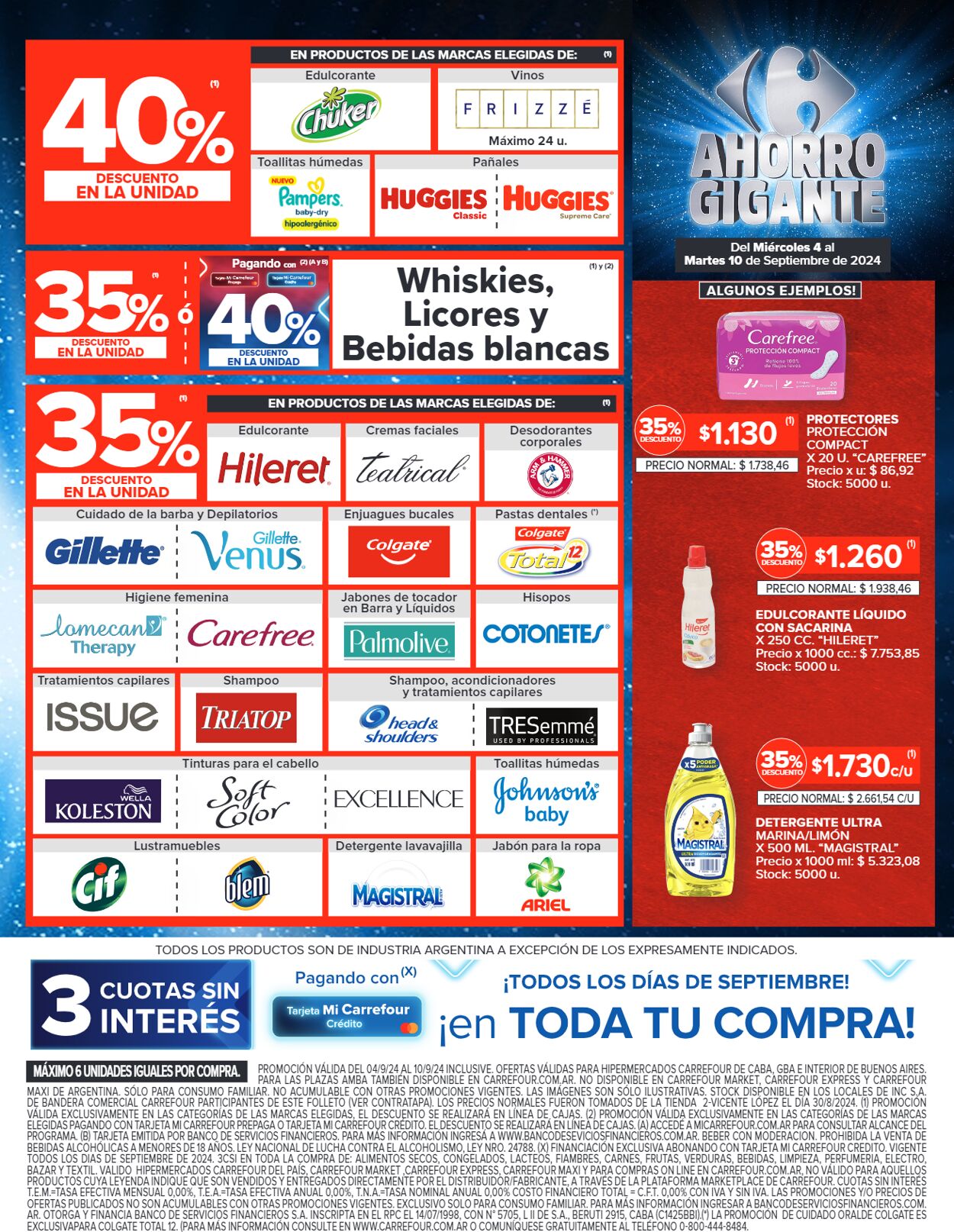 Folleto Carrefour 04.09.2024 - 10.09.2024