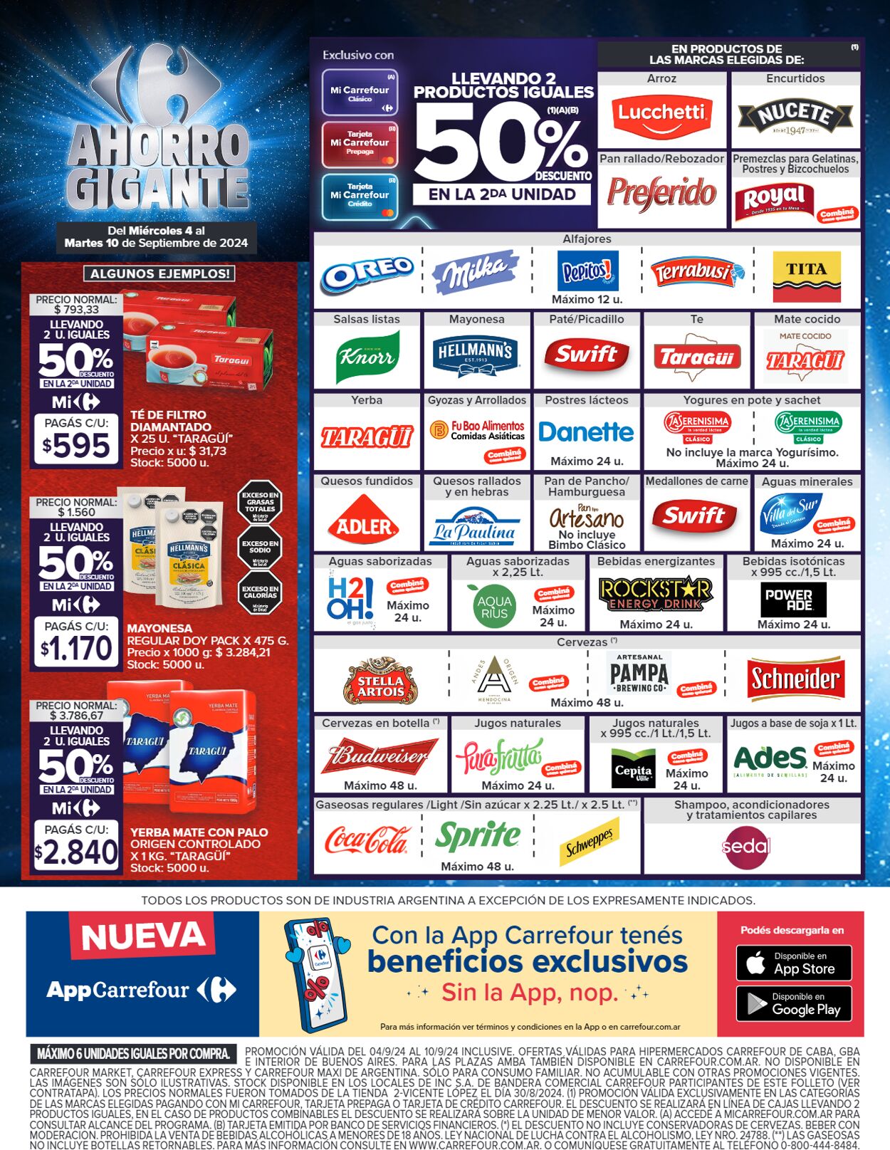 Folleto Carrefour 04.09.2024 - 10.09.2024