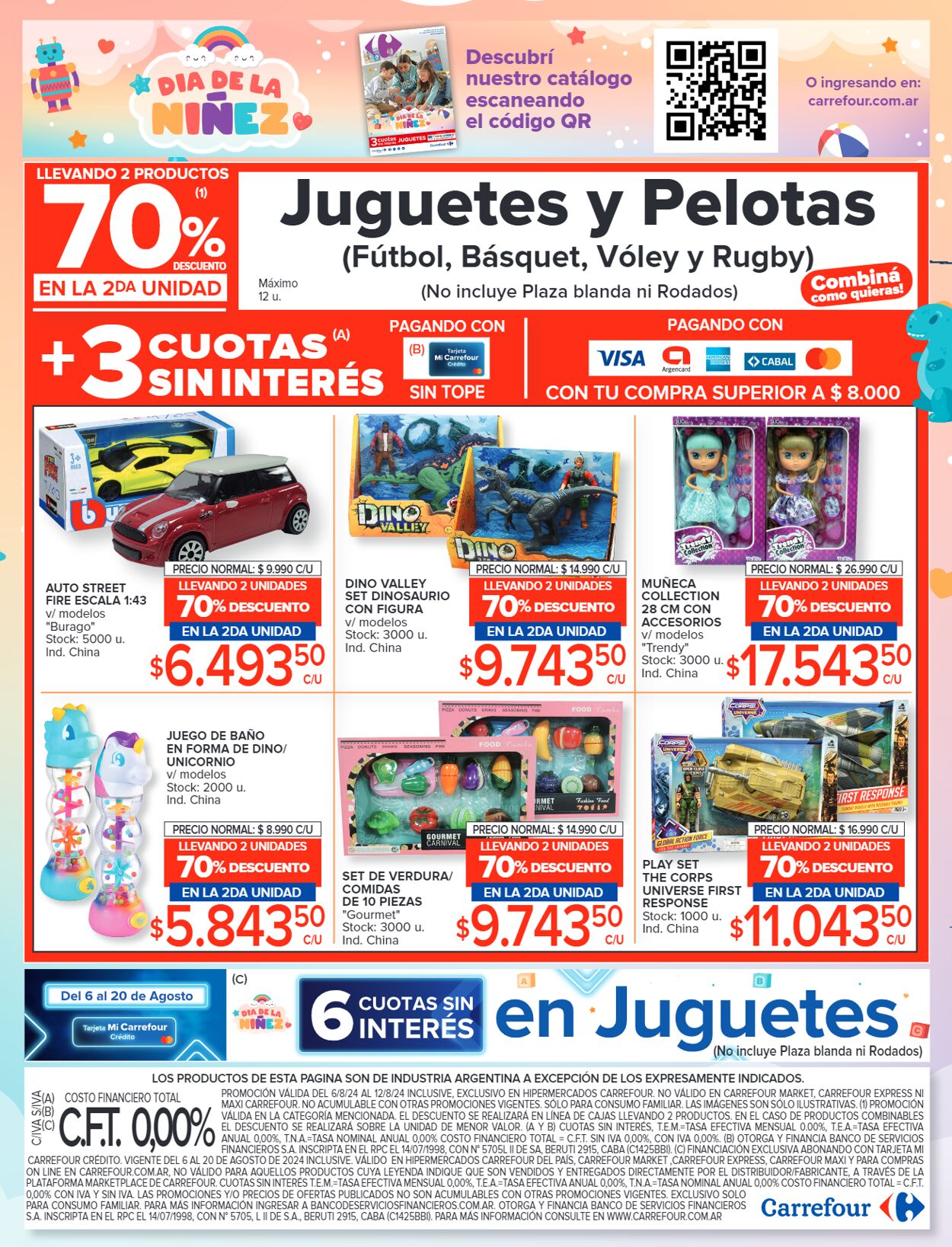 Folleto Carrefour 06.08.2024 - 12.08.2024