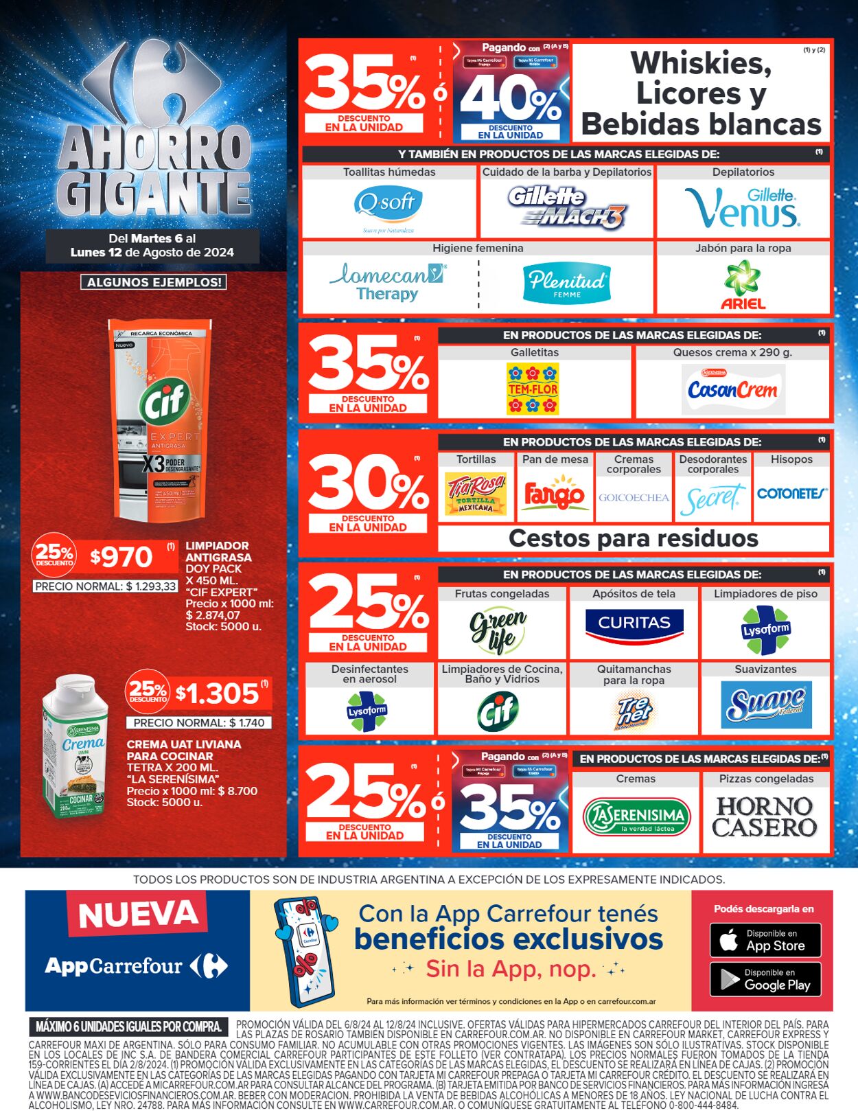 Folleto Carrefour 06.08.2024 - 12.08.2024