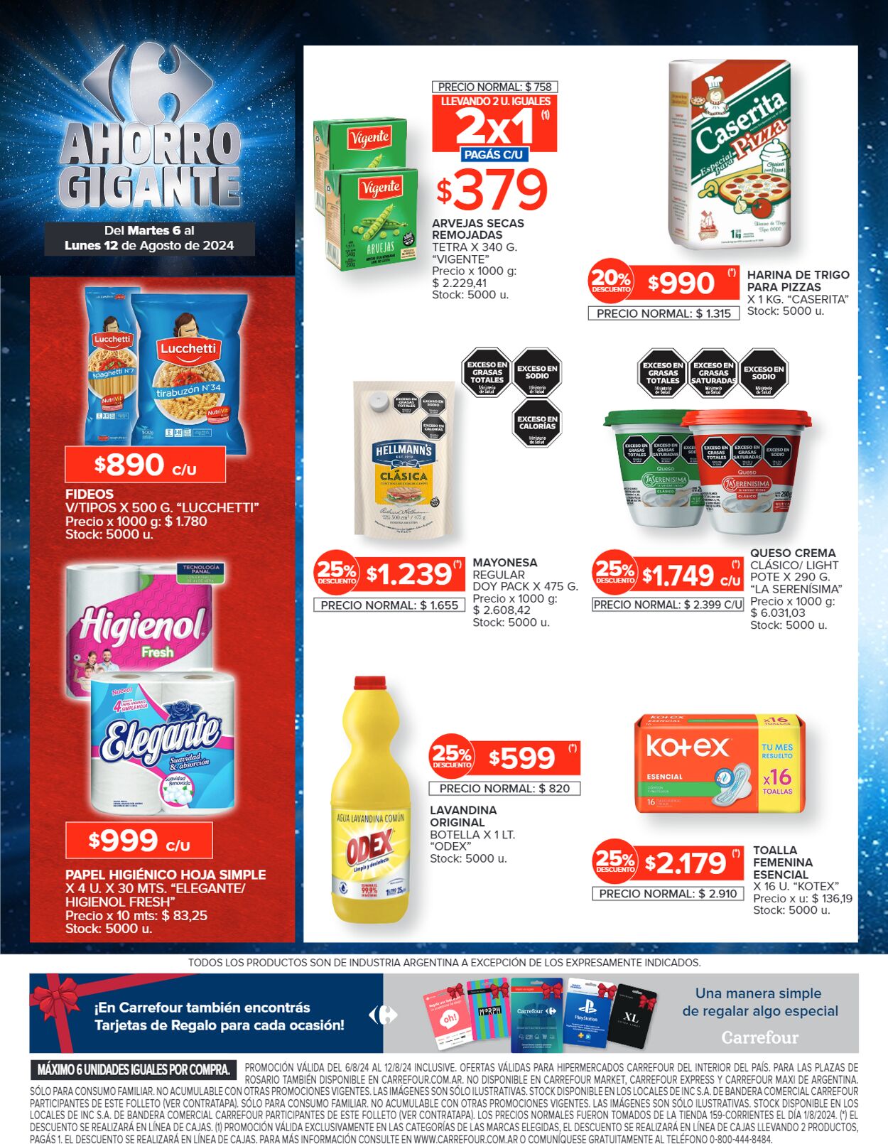 Folleto Carrefour 06.08.2024 - 12.08.2024