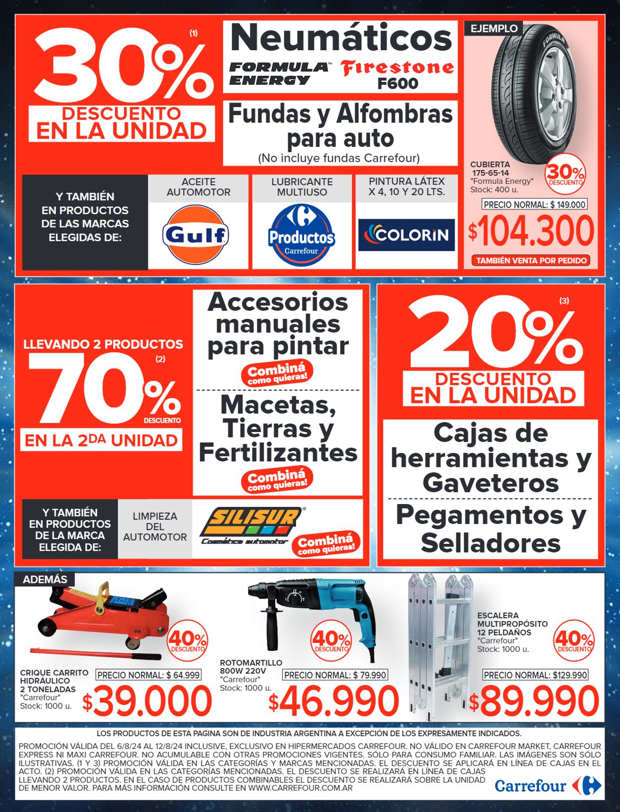 Folleto Carrefour 06.08.2024 - 12.08.2024