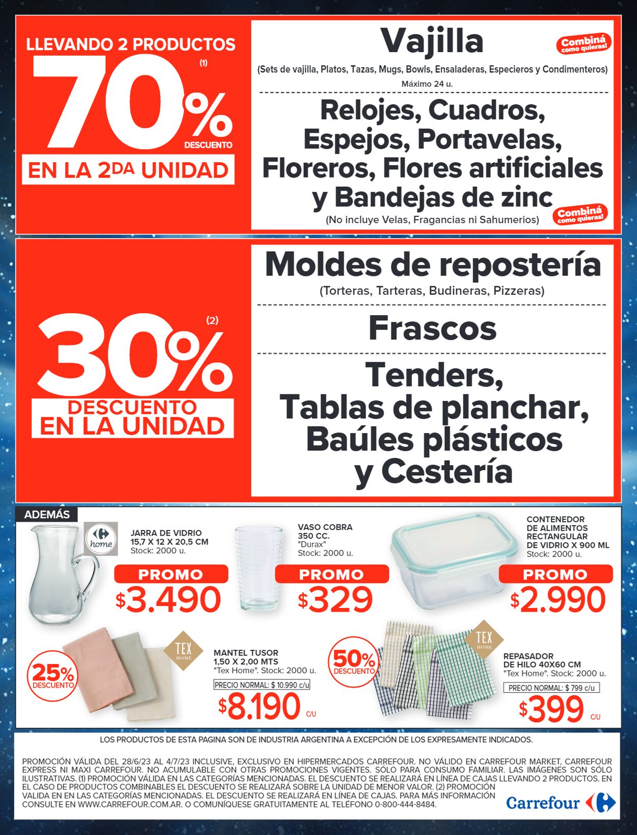 Folleto Carrefour 28.06.2023 - 04.07.2023