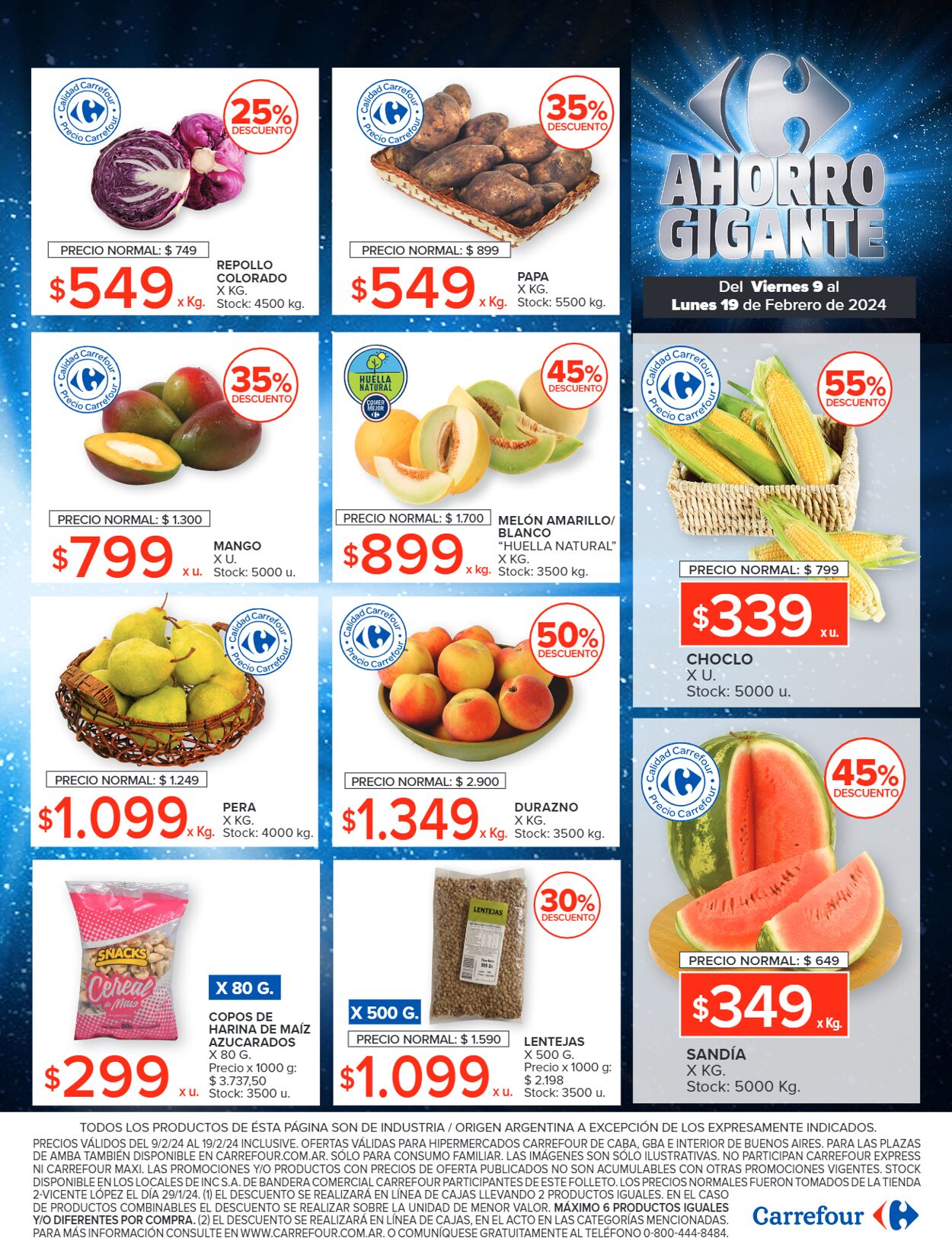 Folleto Carrefour 09.02.2024 - 19.02.2024