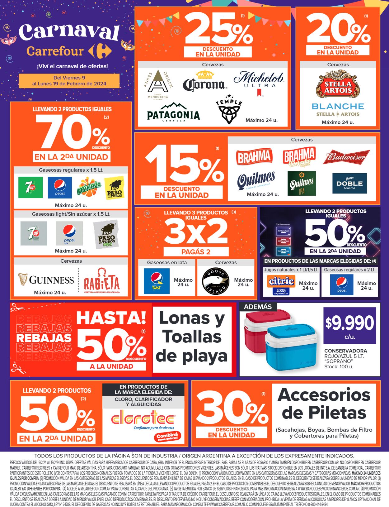 Folleto Carrefour 09.02.2024 - 19.02.2024