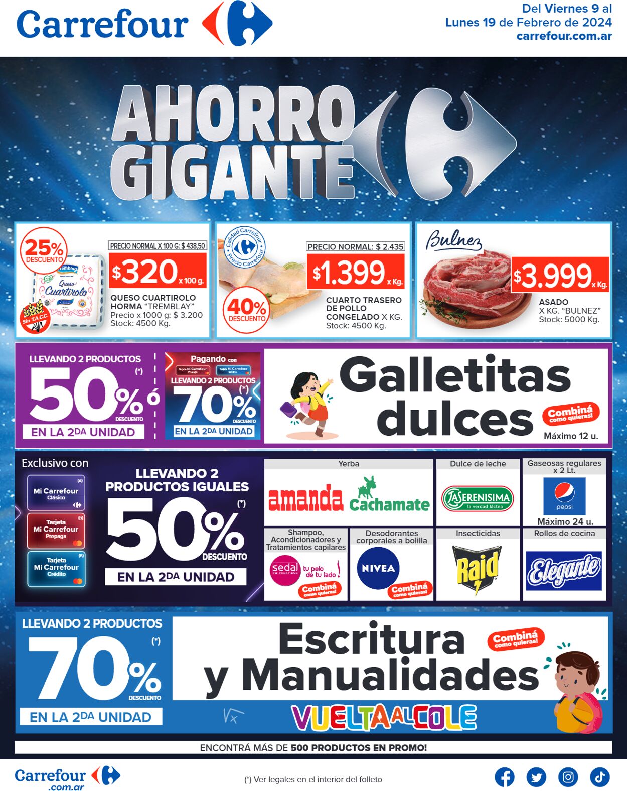 Folleto Carrefour 09.02.2024 - 19.02.2024