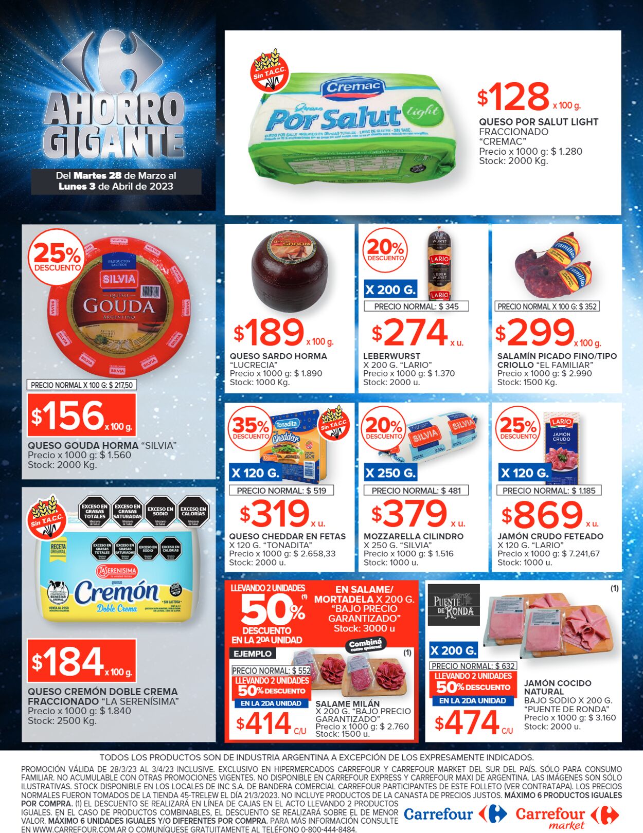 Folleto Carrefour 28.03.2023 - 03.04.2023